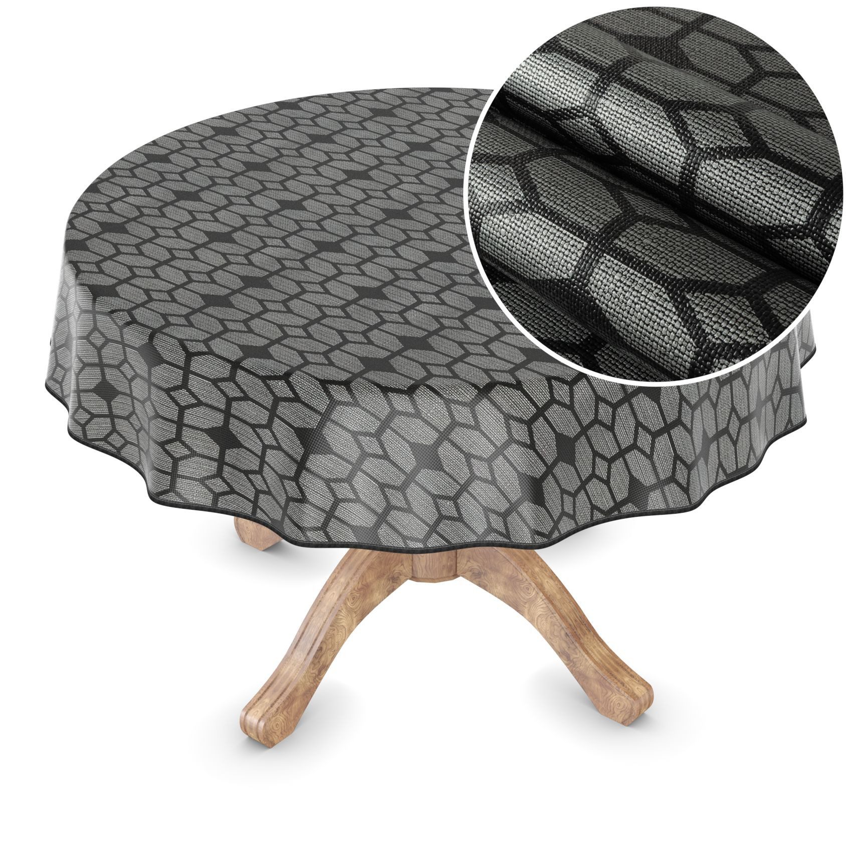 ANRO Tischdecke Besonders Feine Wachstuchtischdecke Premium günstig online kaufen