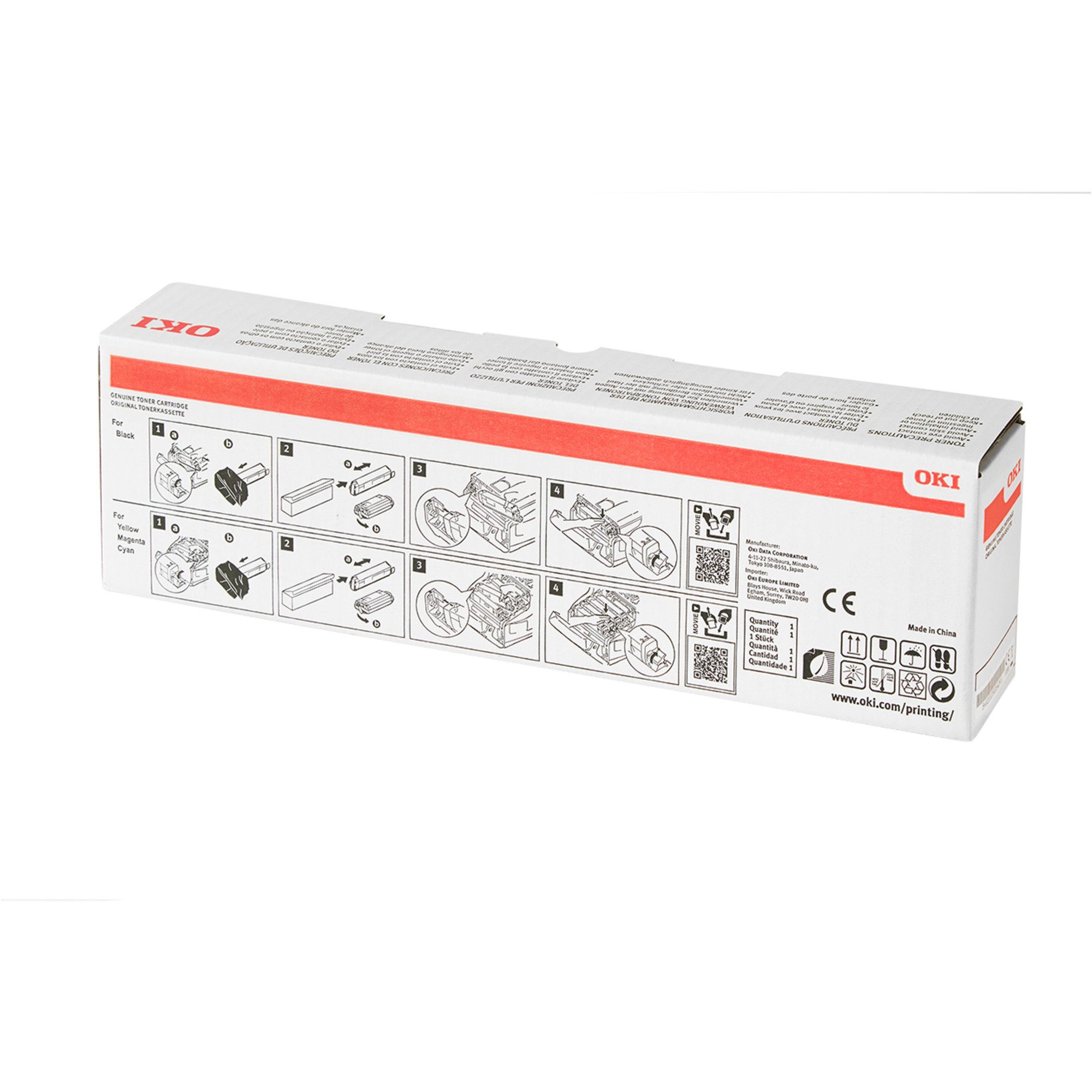 OKI Tonerkartusche OKI Toner cyan 47095703