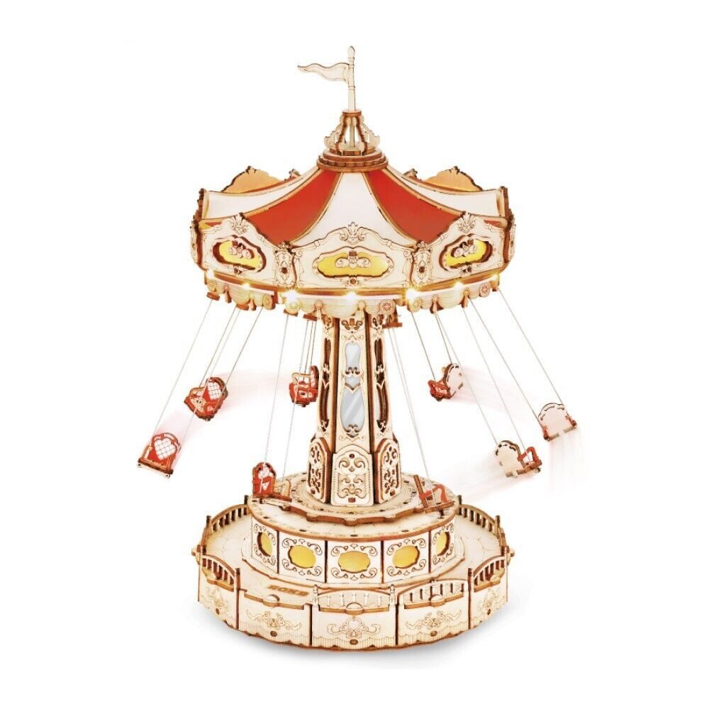 ROKR 3D-Puzzle Swing Ride / Kettenkarussell, 289 Puzzleteile günstig online kaufen