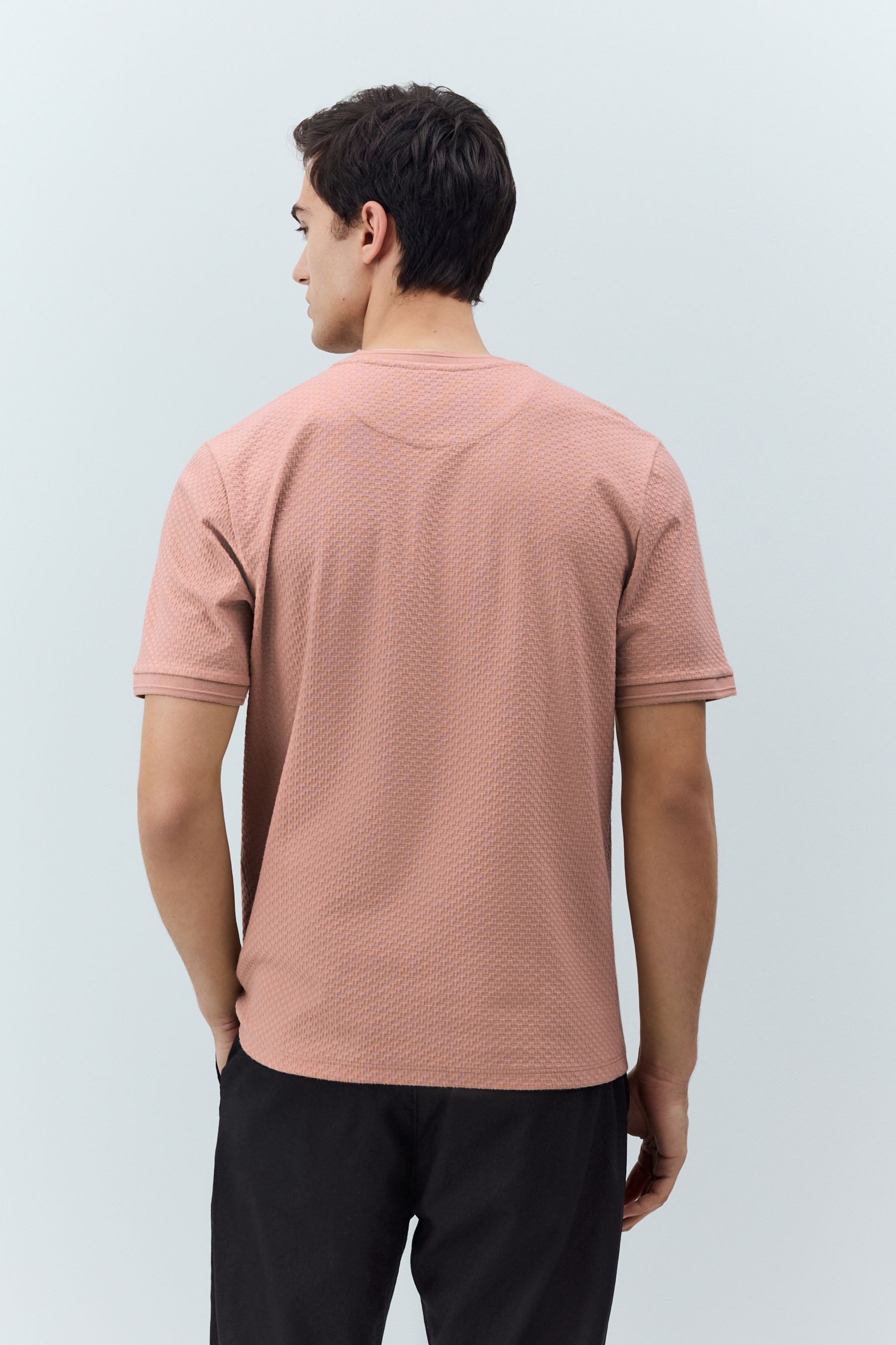 Next T-Shirt Strukturiertes T-Shirt (1-tlg) günstig online kaufen