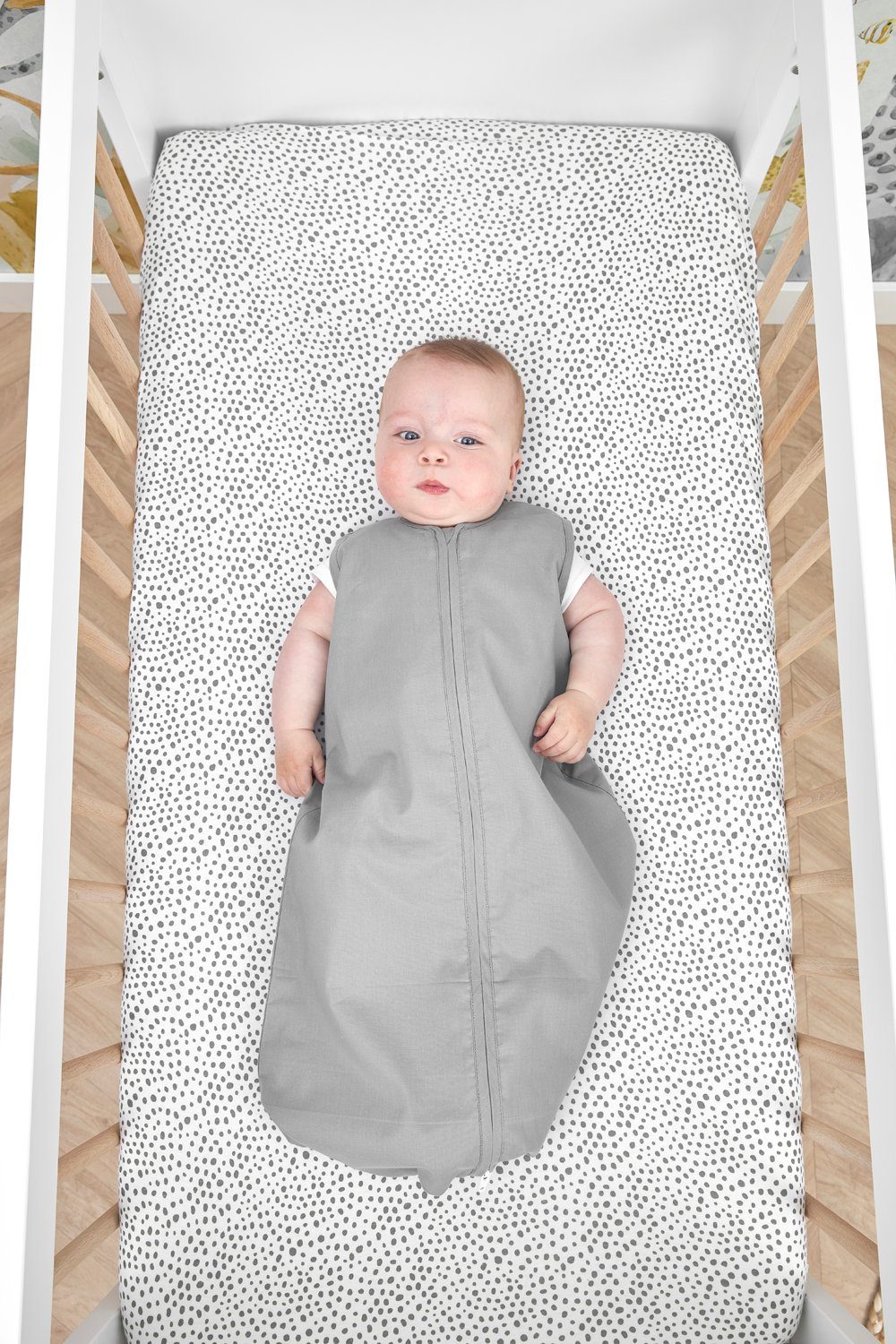 Meyco Grey Uni tlg), Babyschlafsack 70cm (1 Baby