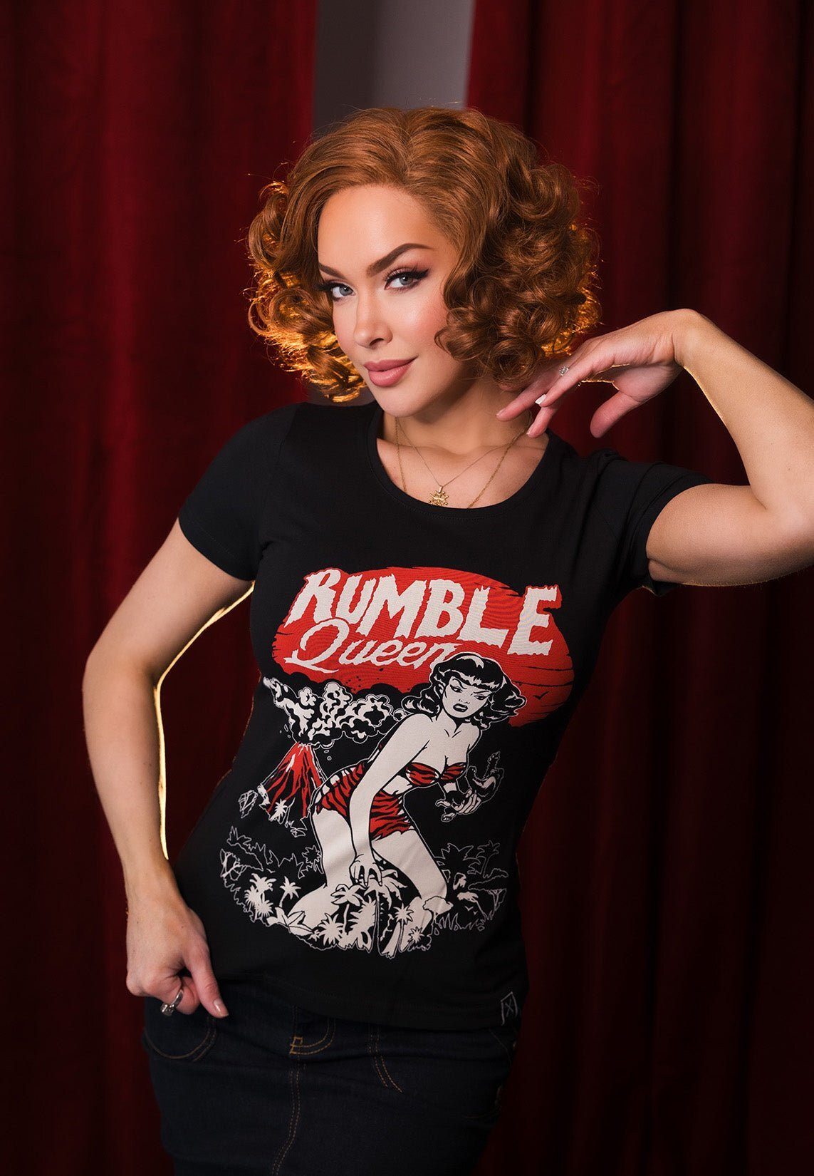QueenKerosin T-Shirt Rumble Queen (1-tlg) im günstig online kaufen