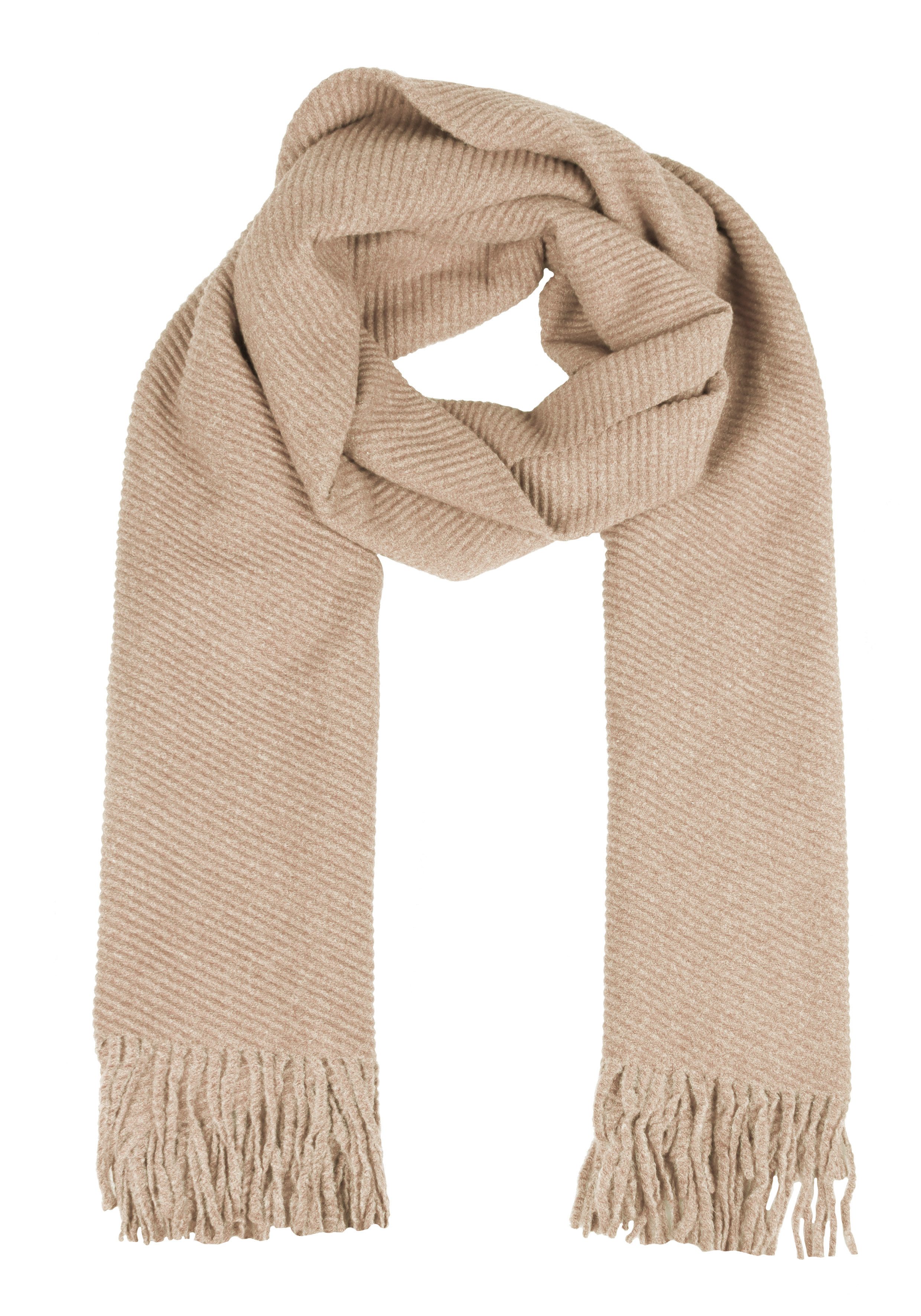 Capelli New York Modeschal, Fransenkante, wärmend günstig online kaufen