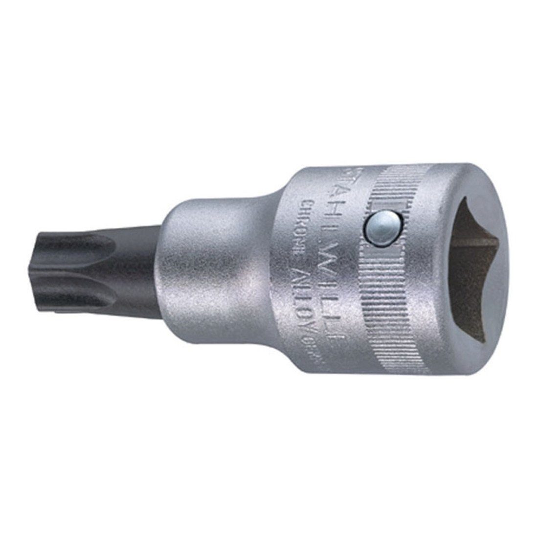 Stahlwille Steckschlüssel Stahlwille 3/4" (20mm) Schraubendrehereinsatz Gr.T100 TX Gr.22,1mm L.8