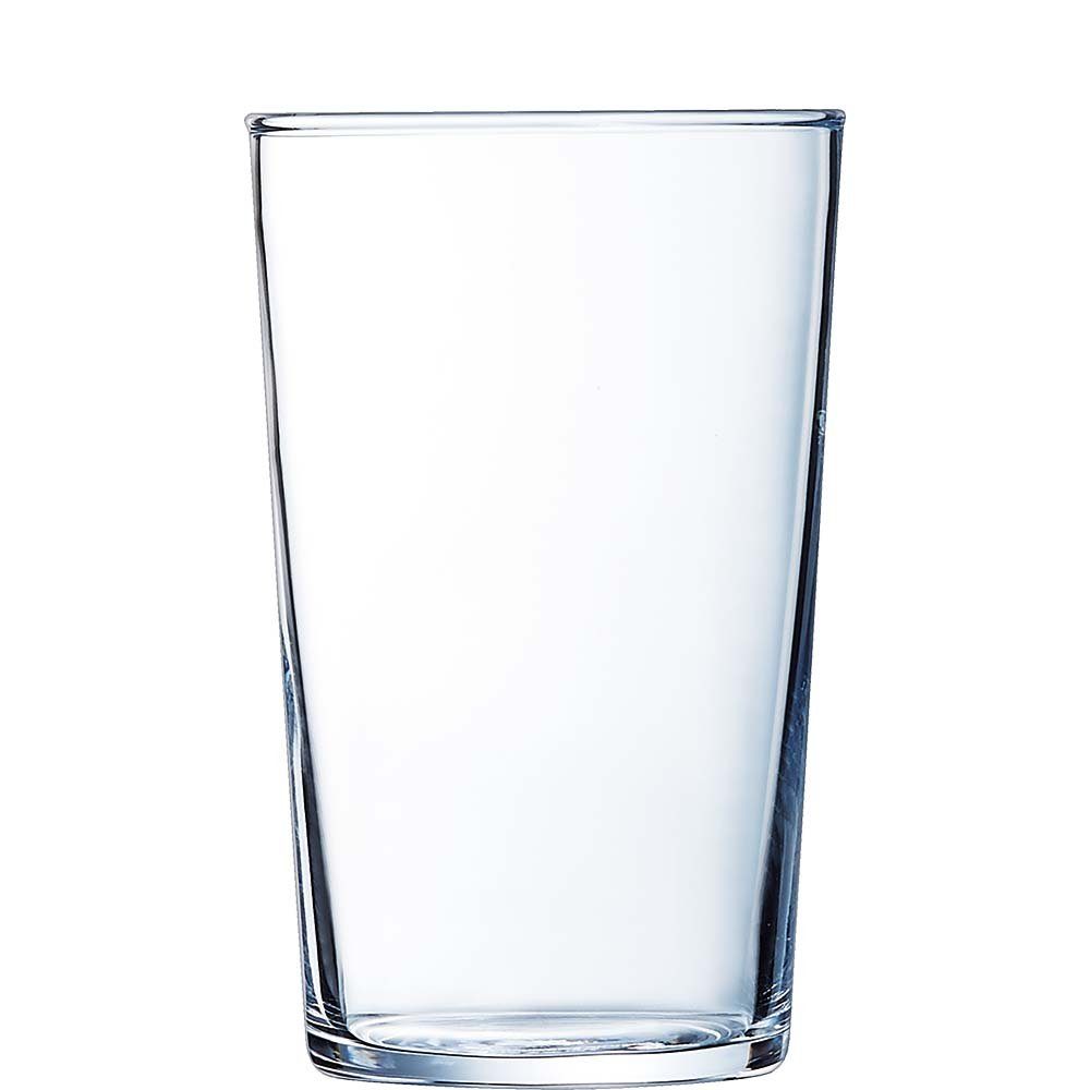 Arcoroc Tumbler-Glas Conique, Glas gehärtet, Tumbler Trinkglas 250ml Glas gehärtet transparent 6 Stück ohne Füllstrich | Tumbler-Gläser