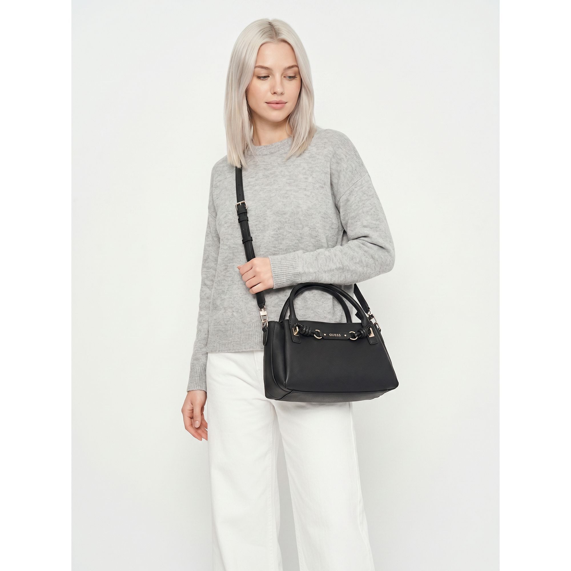 Guess Henkeltasche Camelia, Polyurethan