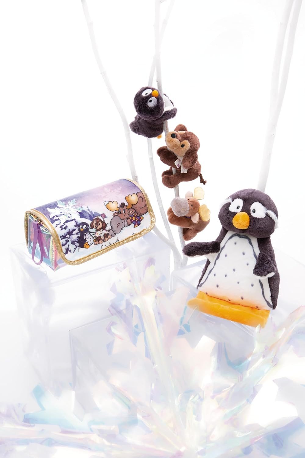 Nici Federmäppchen 49343 - Cosy Winter, 19 x 7 x 7 cm, zum Rollen, (1-tlg)