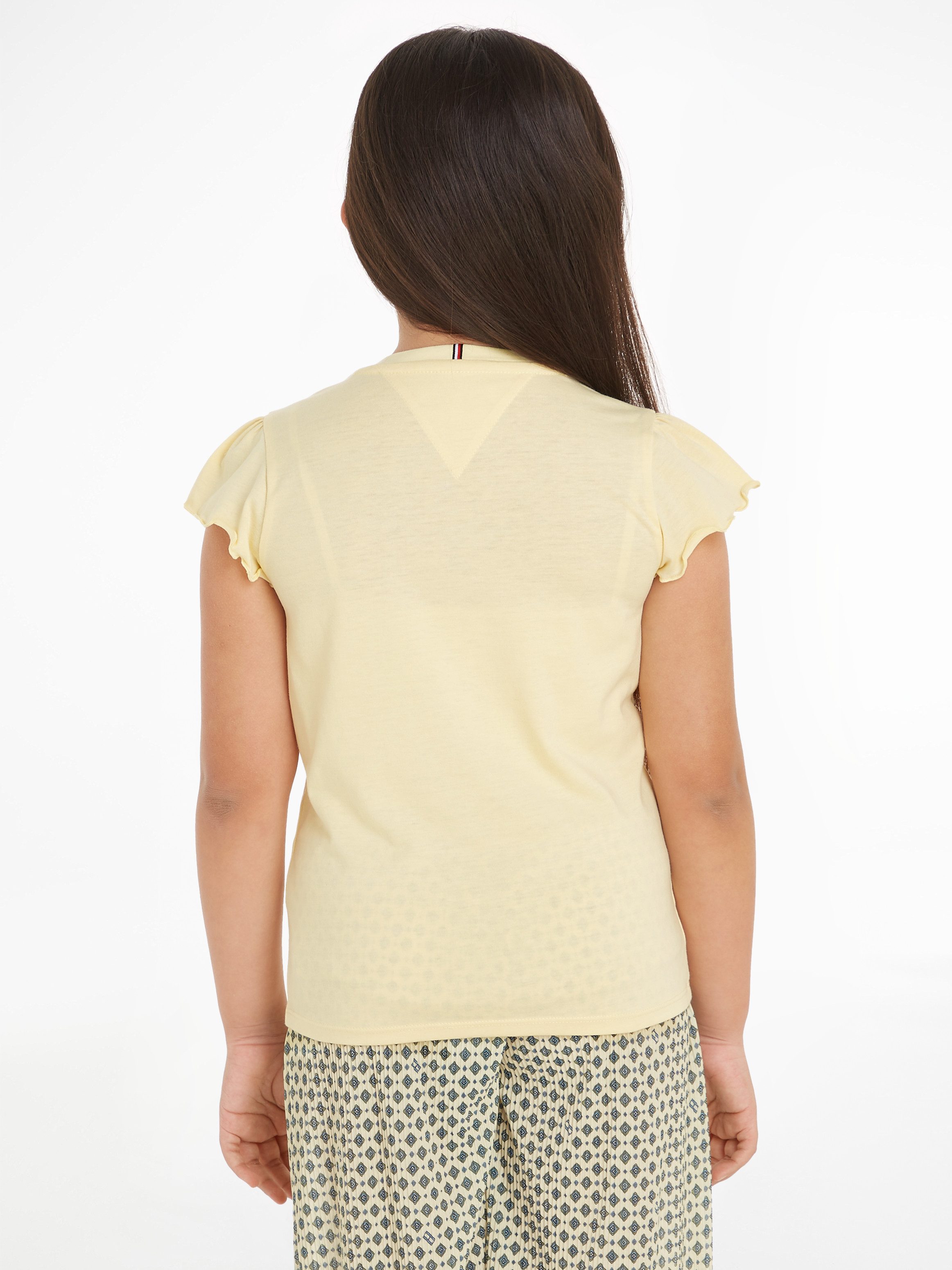 Tommy Hilfiger T-Shirt ESSENTIAL RUFFLE SLEEVE günstig online kaufen