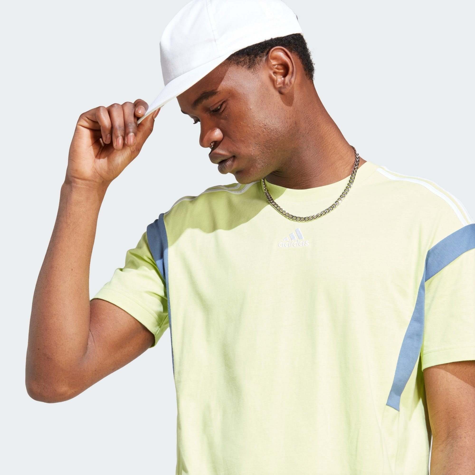 COLOURBLOCK Pulse adidas T-Shirt Sportswear T-SHIRT Lime