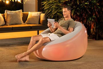 Bestway Luftsessel Inflate-A-Chair™ LED 102 x 97 x 71 cm