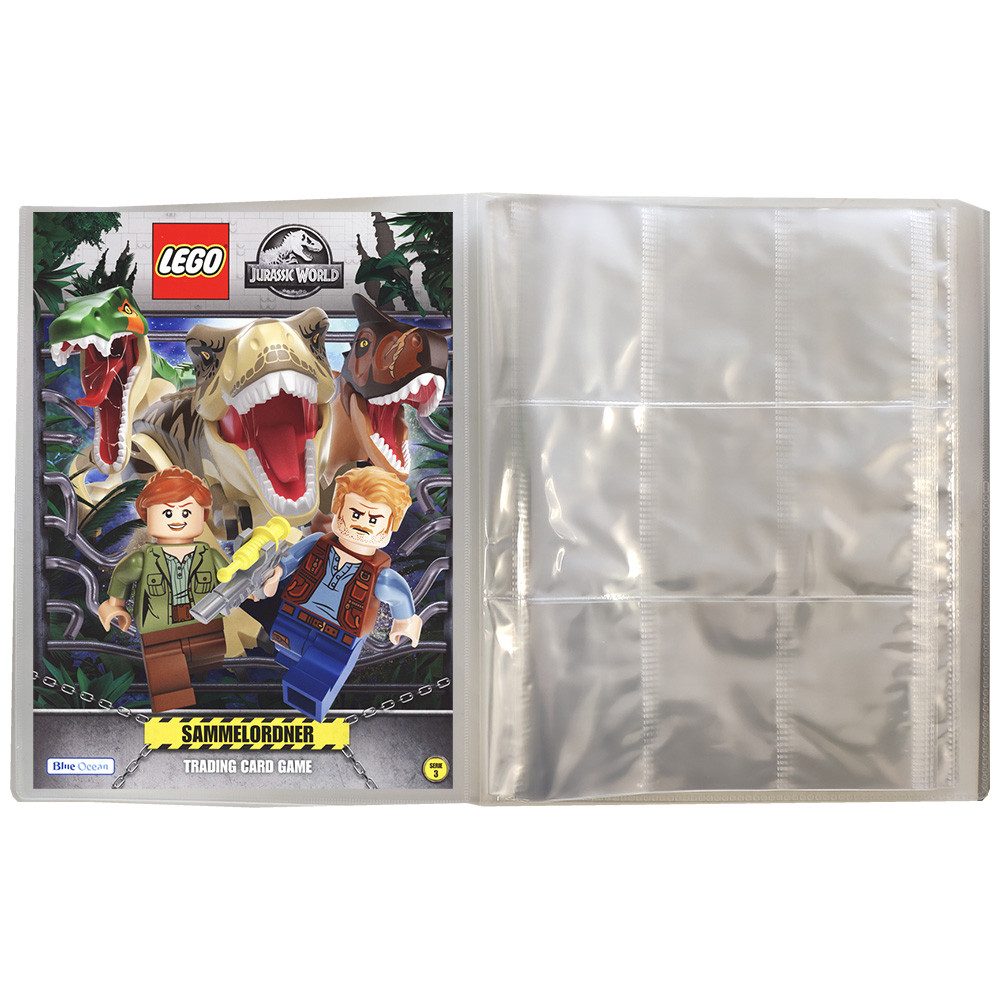 LEGO® Sammelkarte Blue Ocean - LEGO Jurassic World - Serie 3 - 1 Leere Sammelmappe