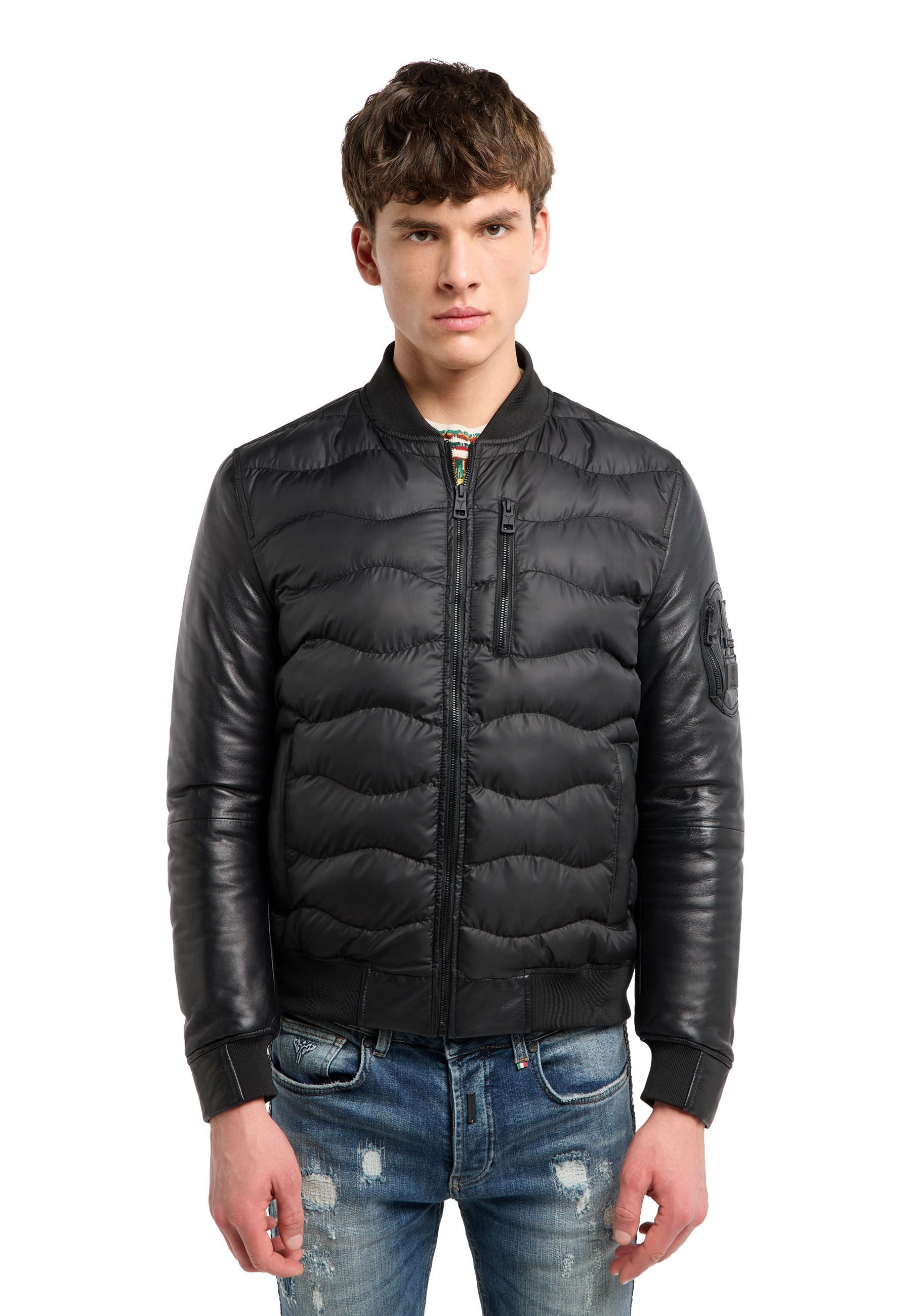 CARLO COLUCCI Lederjacke Feller