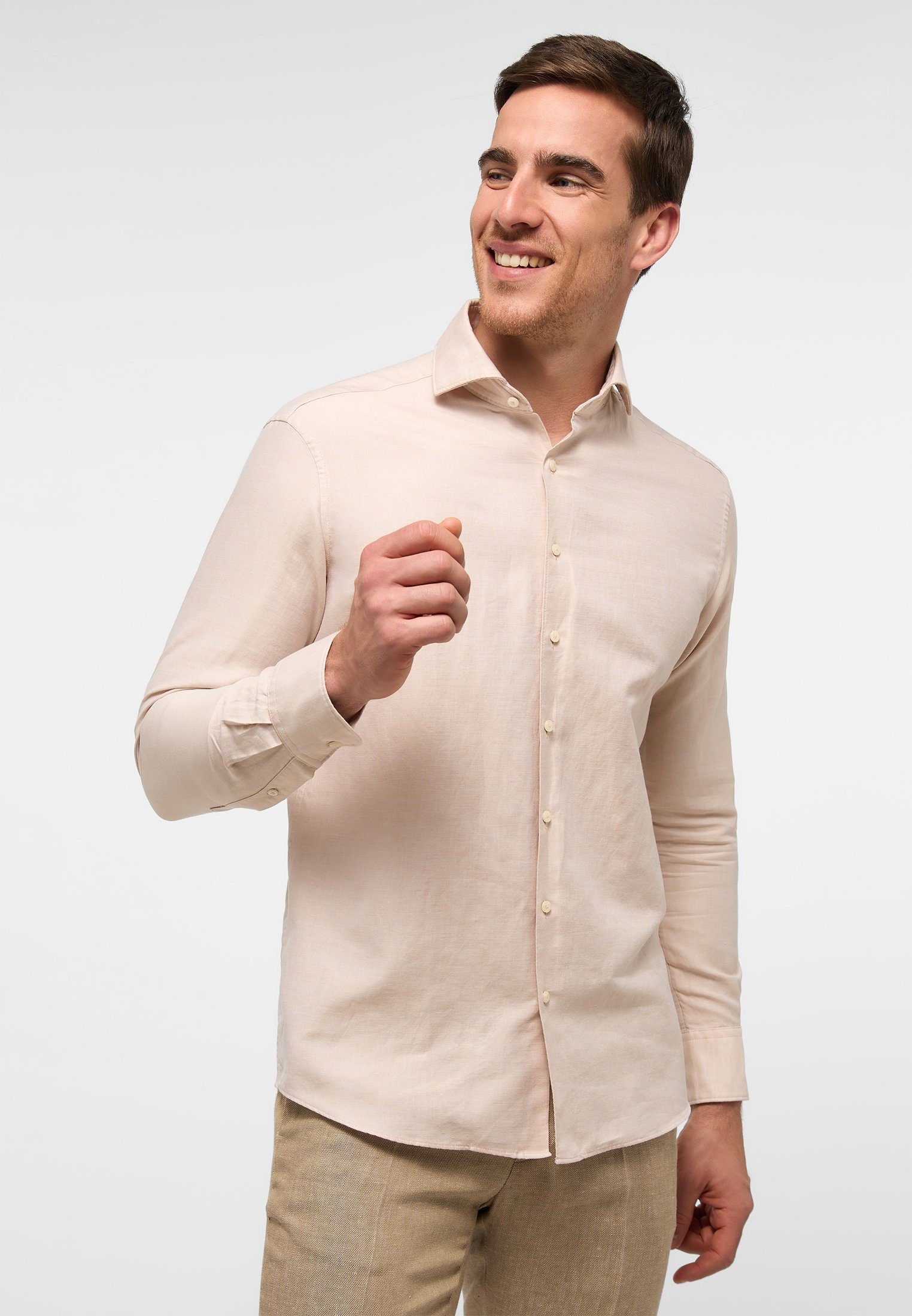 Eterna Langarmhemd MODERN FIT EASY IRON günstig online kaufen