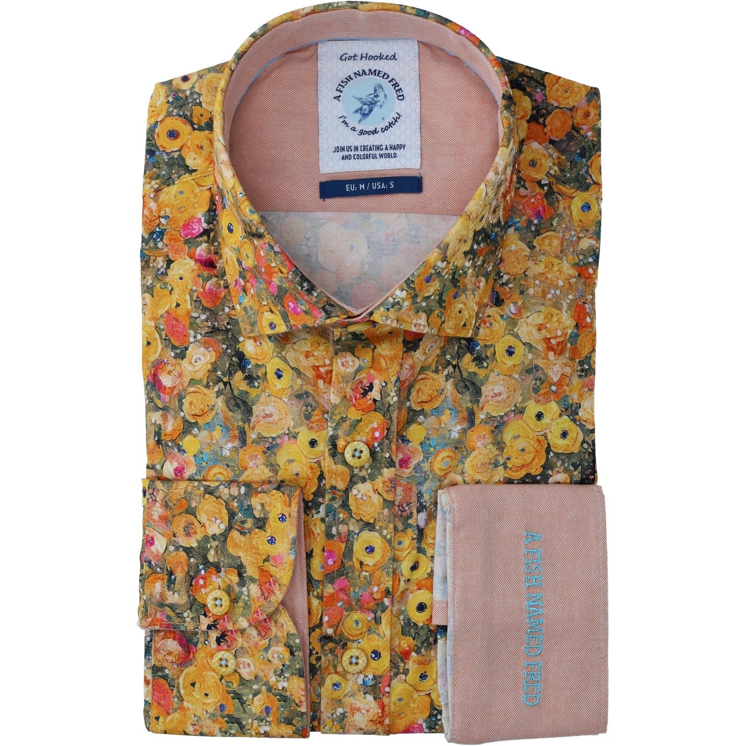 A Fish named Fred Langarmhemd