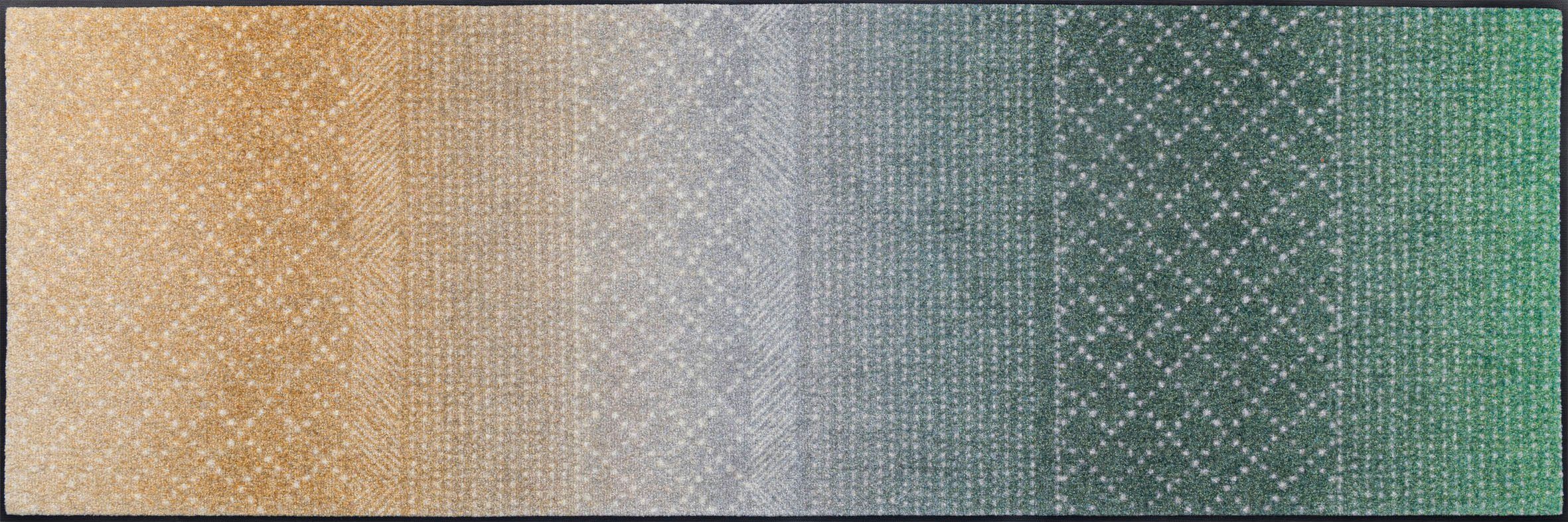 wash+dry by Kleen-Tex Доріжка Green Desert, rechteckig, Höhe: 7 mm