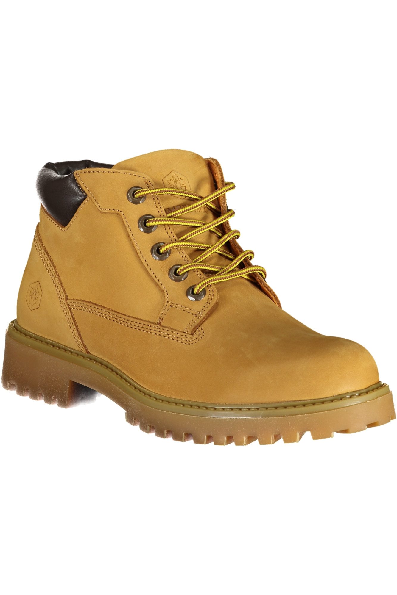 LUMBERJACK Sneaker Moderne gelbe Herrensportschuhe mit Kontrastdetails