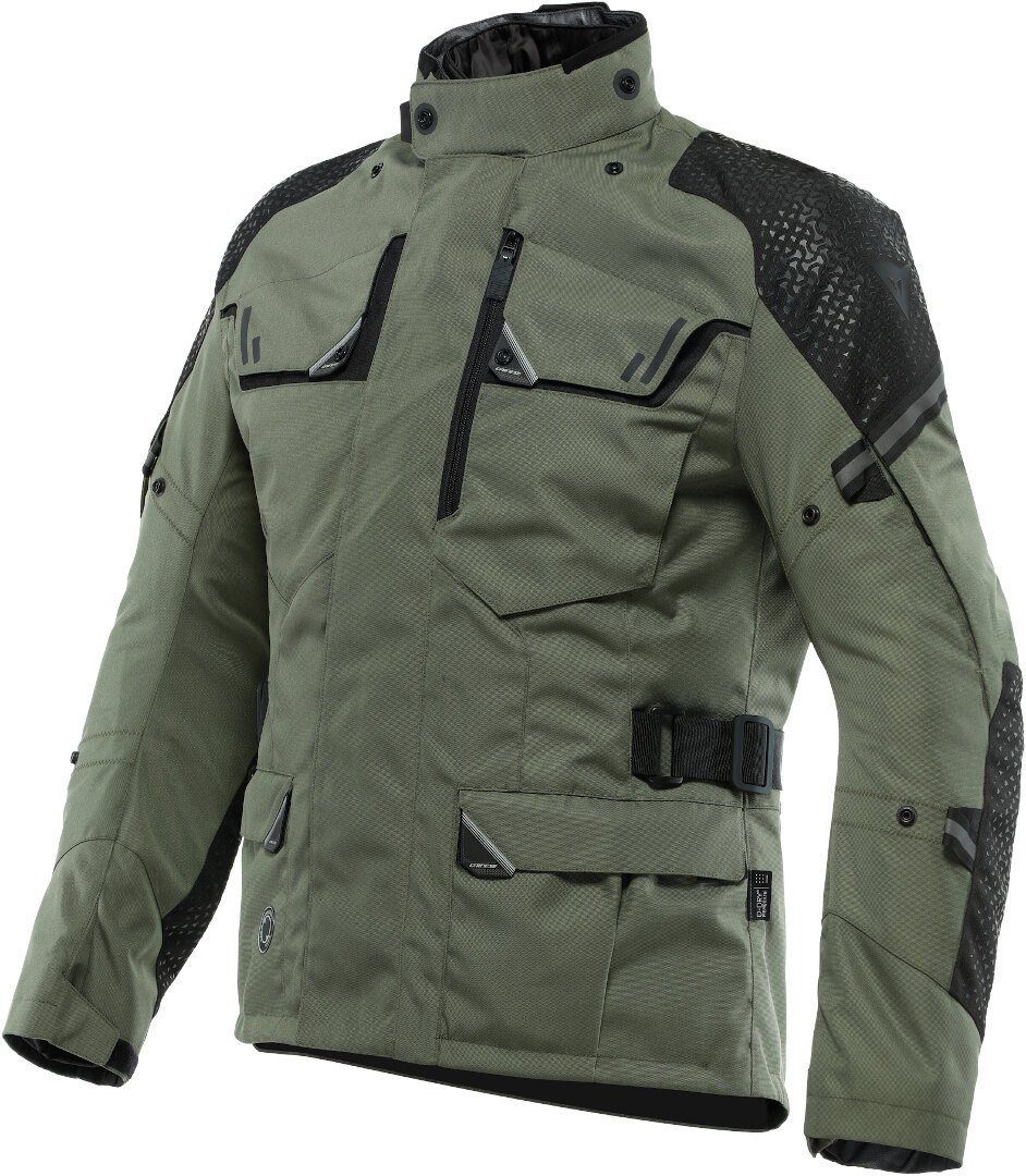 Dainese Motorradjacke Ladakh 3L D-Dry Motorrad Textiljacke 3-Lagen-Laminat,herausnehmbares Innenfutter,herausnehmbare Membra