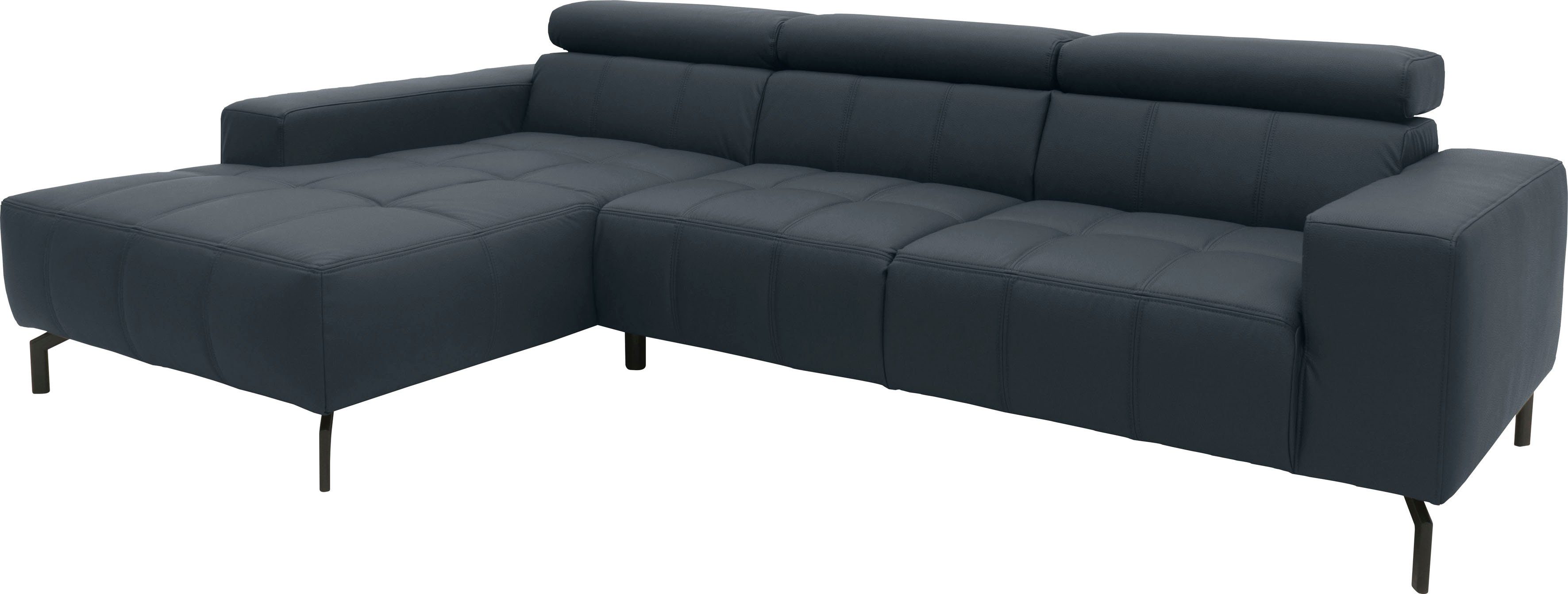 DOMO collection Ecksofa "Cunelli tolle Sitznähte als Designelement, fester günstig online kaufen