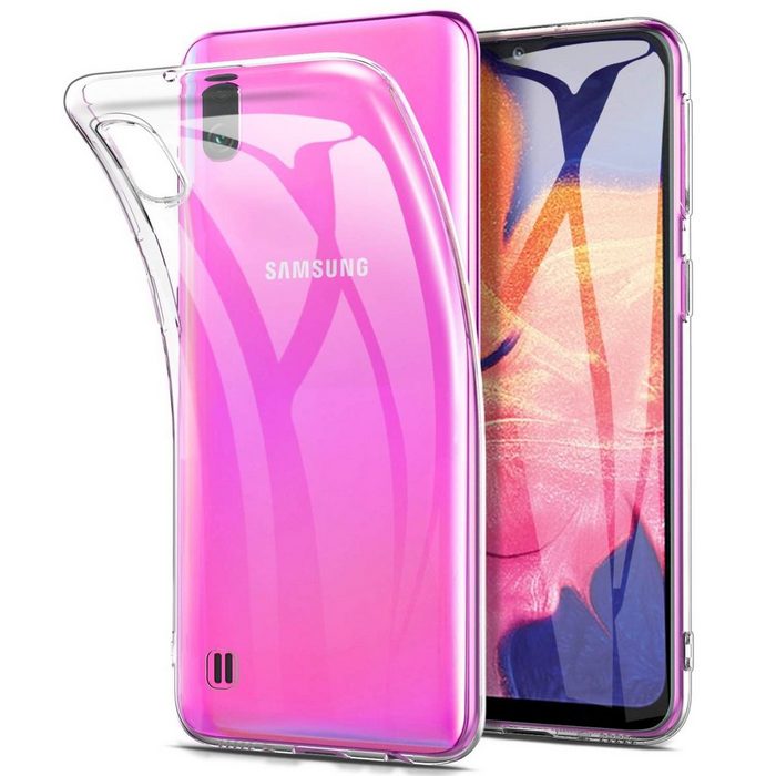 König Design Handyhülle Samsung Galaxy A10s Samsung Galaxy A10s Handyhülle Ultra Dünn Bumper Backcover Transparent