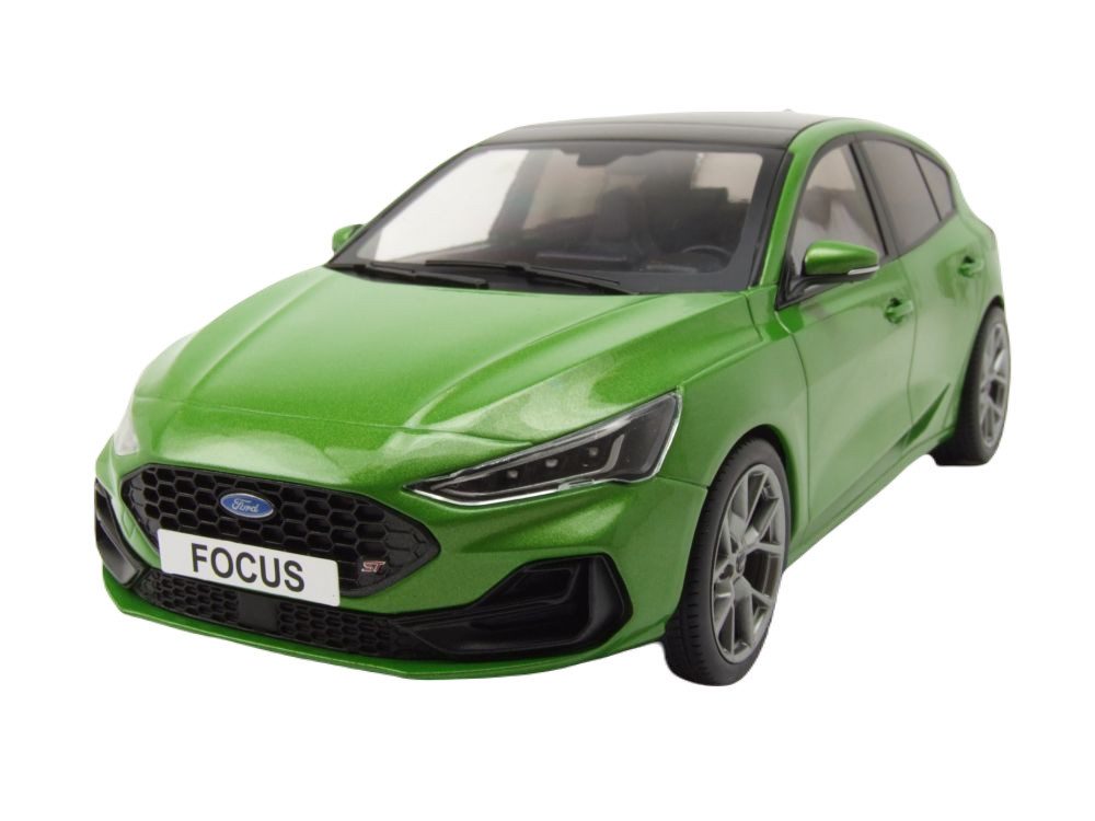 Modellauto Ford Focus ST 2022 grün metallic