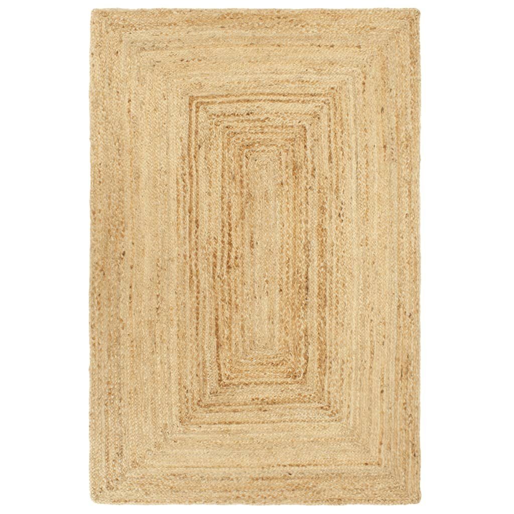 Teppich Handgefertigt Jute 200x300 cm, furnicato, Rechteckig