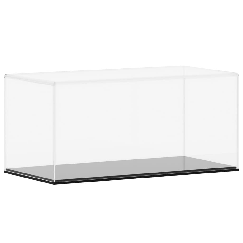 vidaXL Vitrine Vitrine Transparent 30x15x14 cm Acryl