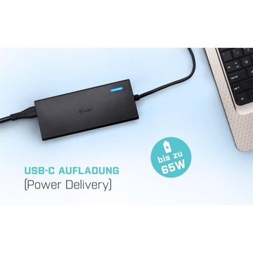 I-TEC Universal Charger USB-C PD 3.0 + 1x USB-A 77 W USB-Ladegerät (3250,00 mA, Universaladapter)