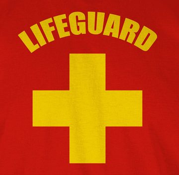 Shirtracer T-Shirt Lifeguard Rettungsschwimmer Wasserrettung Baywatch Karneval Outfit