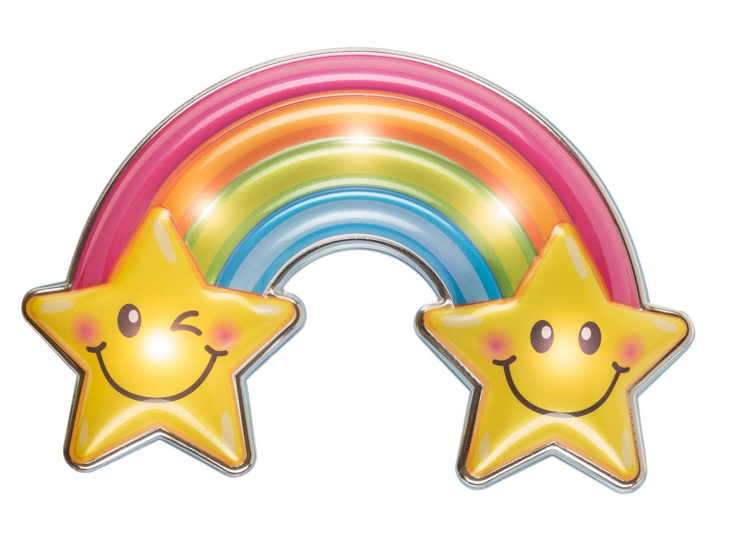 Idena Wandsticker Idena 31256 - LED Wandsticker Lampe Regenbogen, mit Licht günstig online kaufen