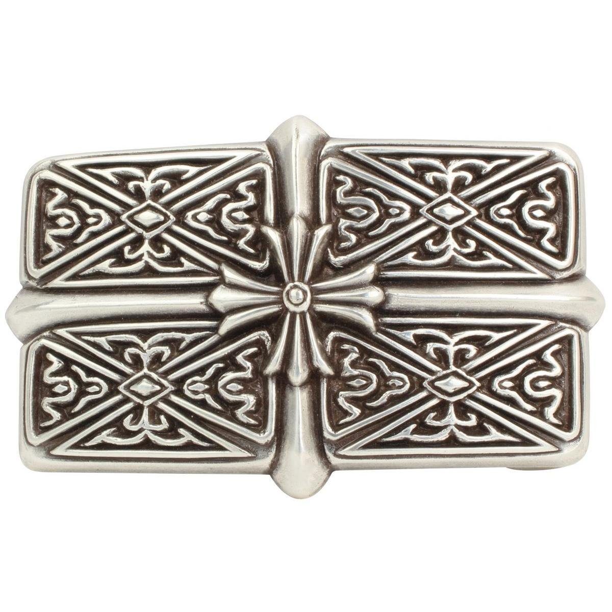 cm b - BELTINGER Wechselschließe Gürtelschnalle 4,0 Buckle 40mm - Gürtel Gürtelschließe Crosses