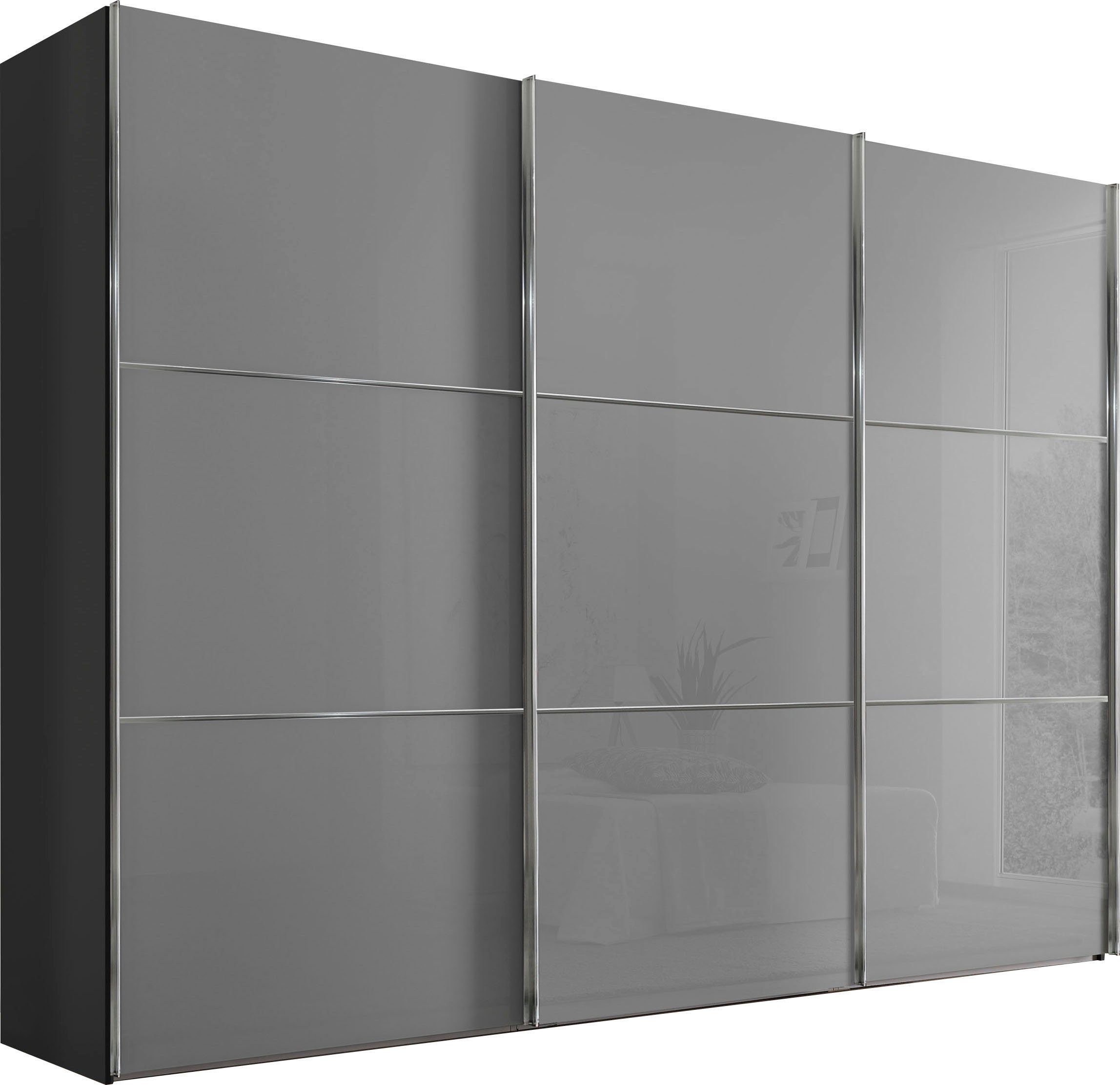 STAUD Schwebetürenschrank Includo Glas, Made in Germany