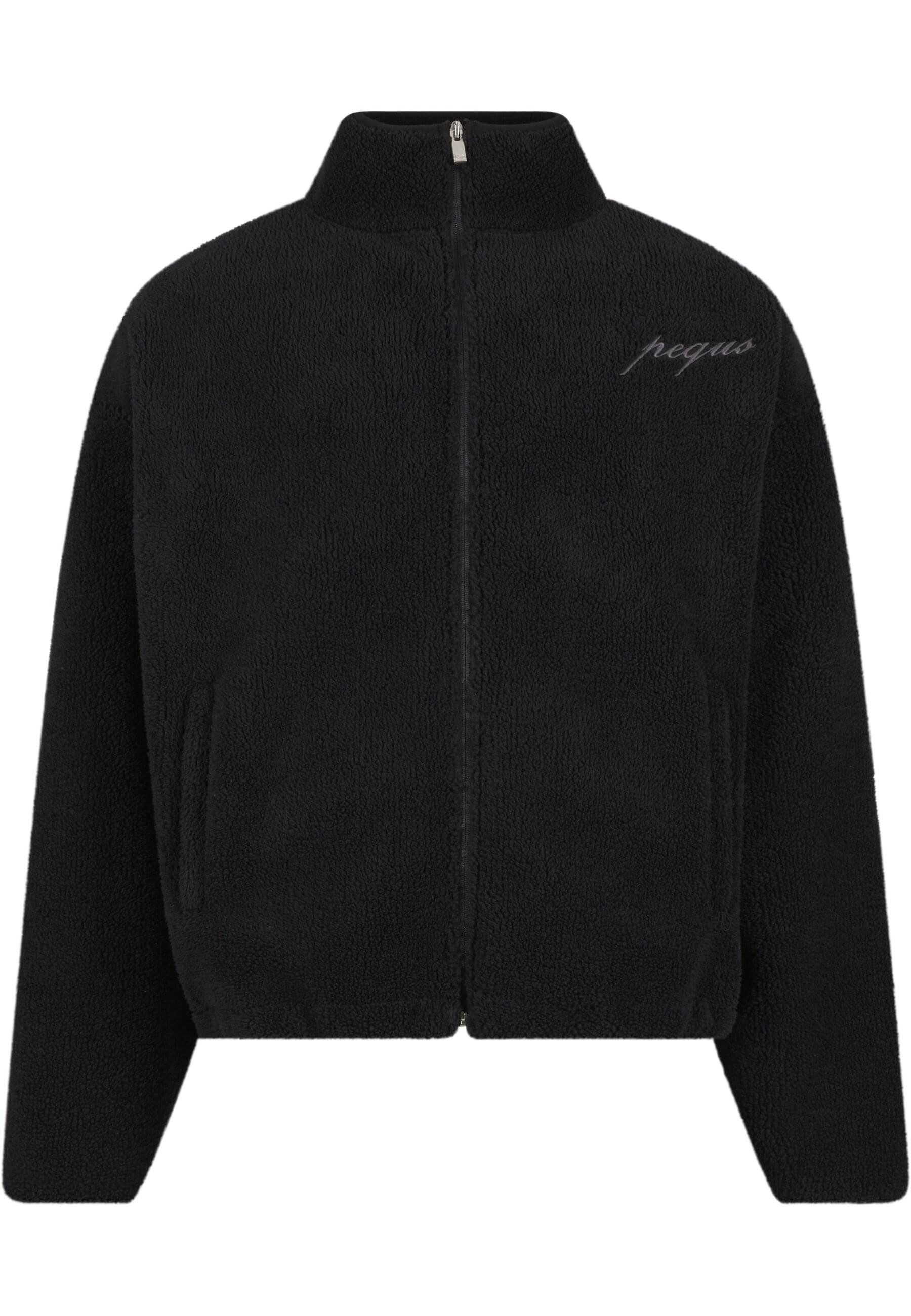 PEQUS Allwetterjacke PEQUS PEQUS Mykonos Script Teddy Fleece Jacket (1-St)