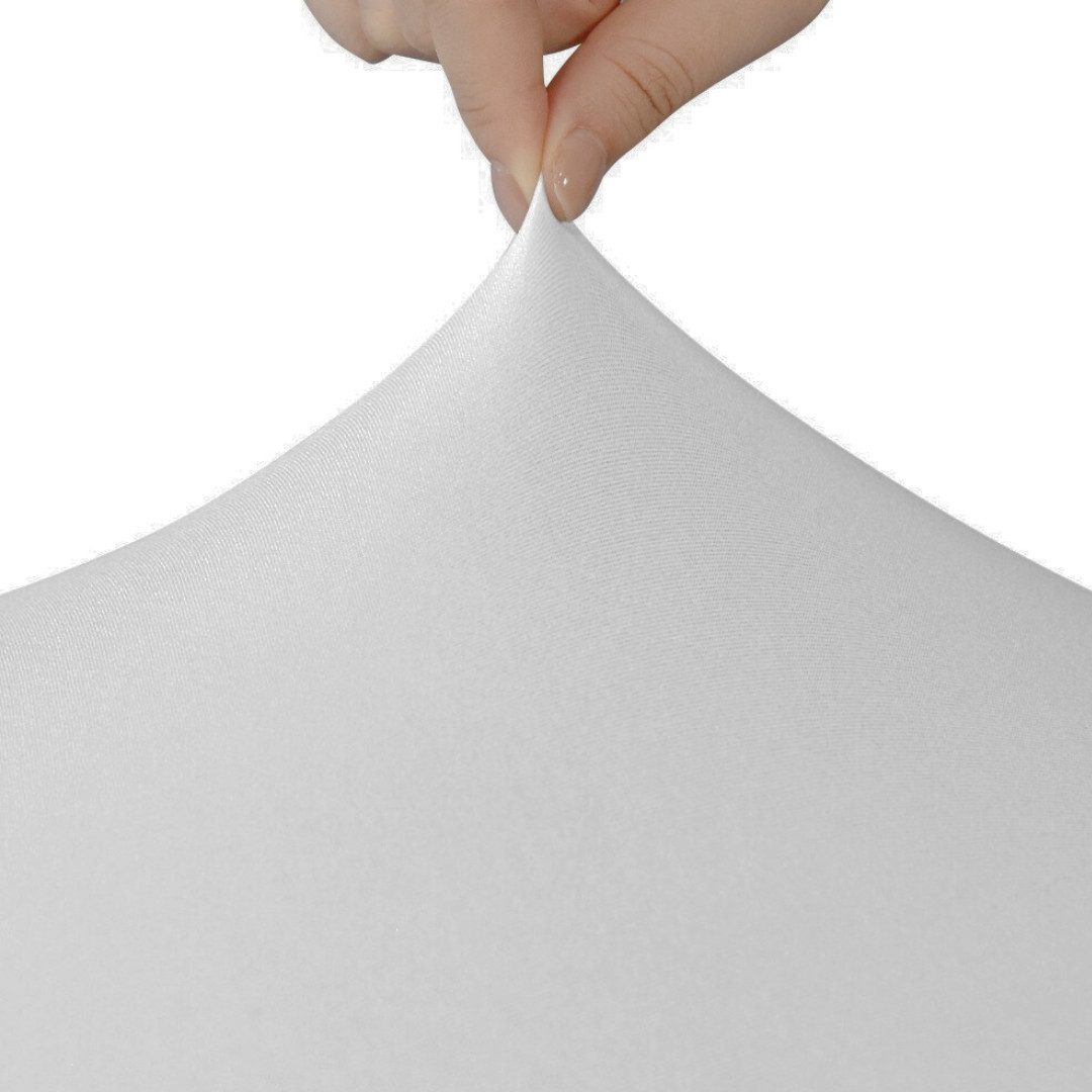 Jirex Trading Company Stuhlhusse Stretch Stuhl Husse mit Runder Lehne UNI Party, Hochzeit, Bankett – Bild 2 von 2