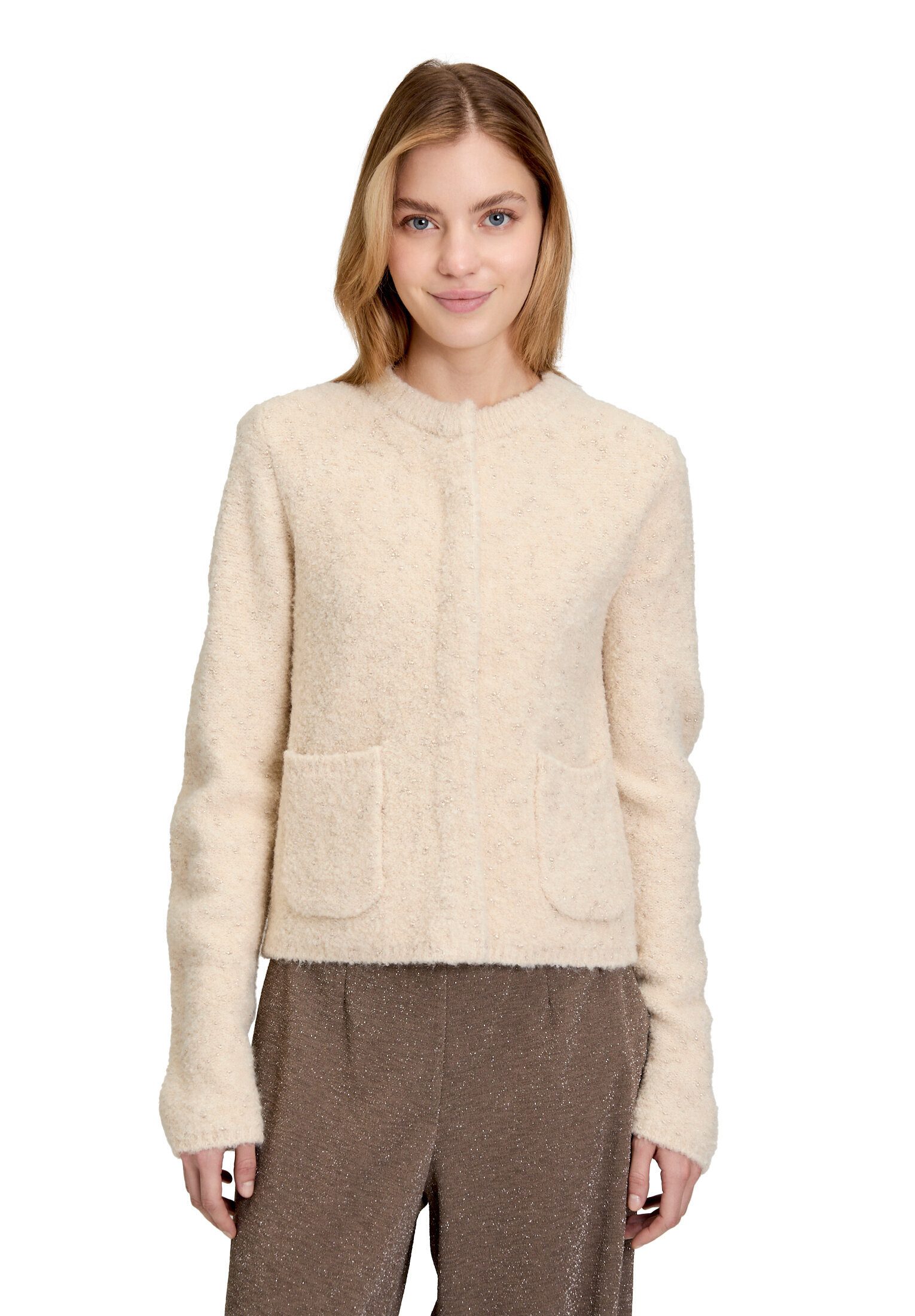 Betty Barclay Strickjacke Damen mit Lurexfaden (1-tlg)