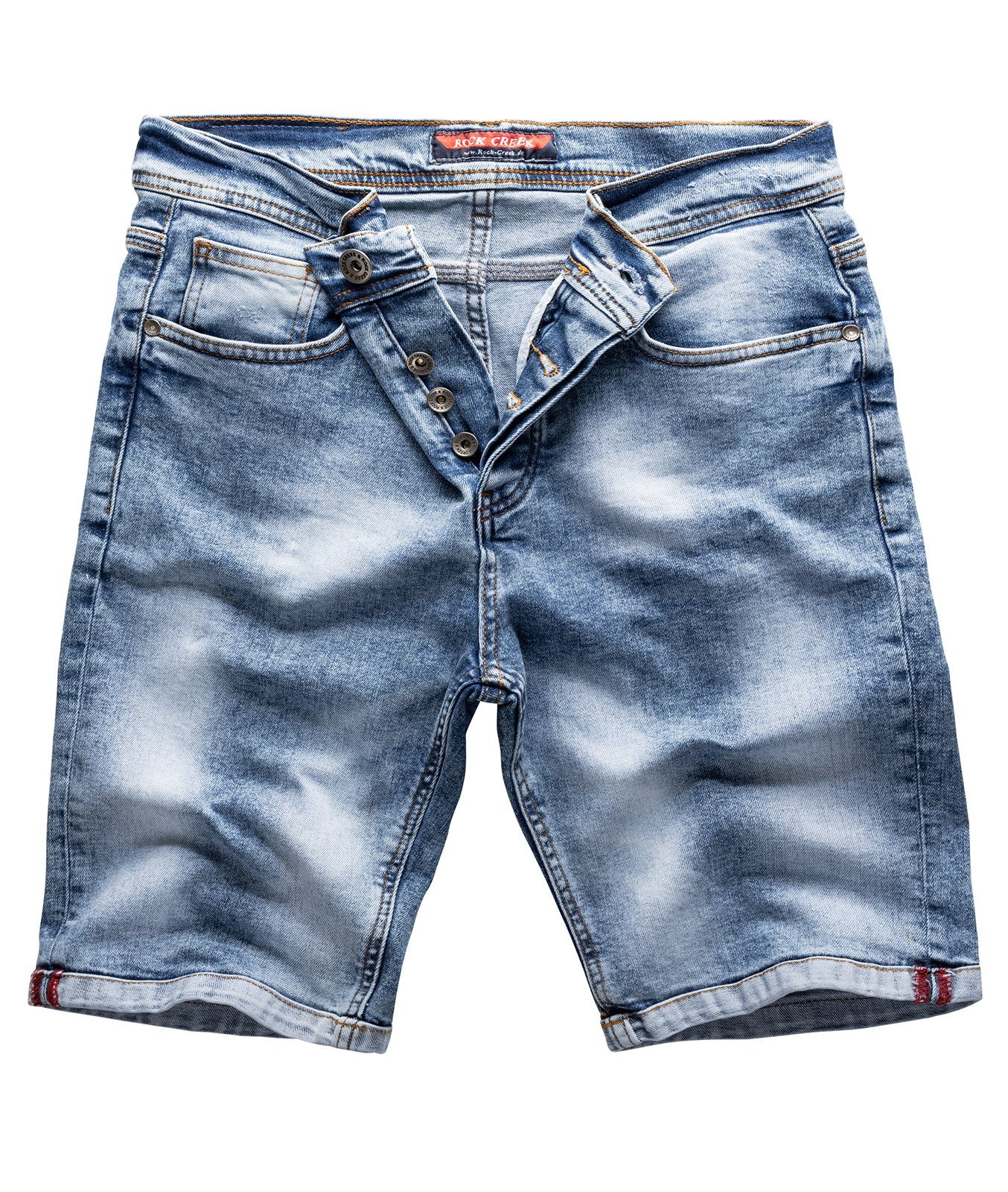 Jeansshorts Herren Shorts Denim Bermuda RC-2217