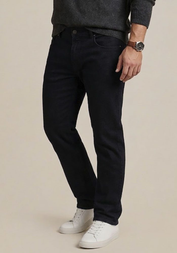 Man's World Plus Gerade Jeans Große Größen, straight fit Straight-Fit, gerader Beinverlauf, mit Knopf- und Reißverschluss