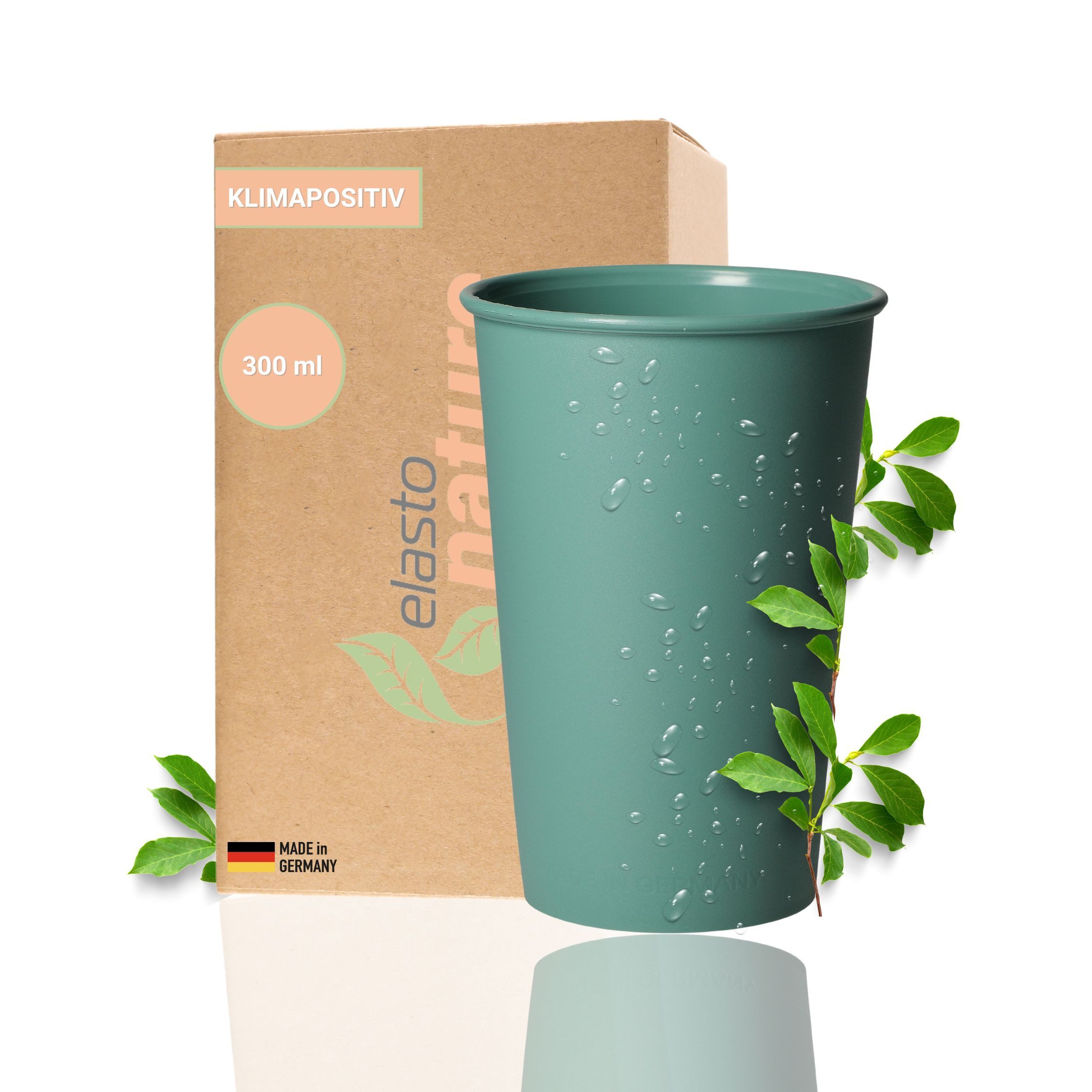 elasto Кружки umweltfreundlicher Кружки 300ml