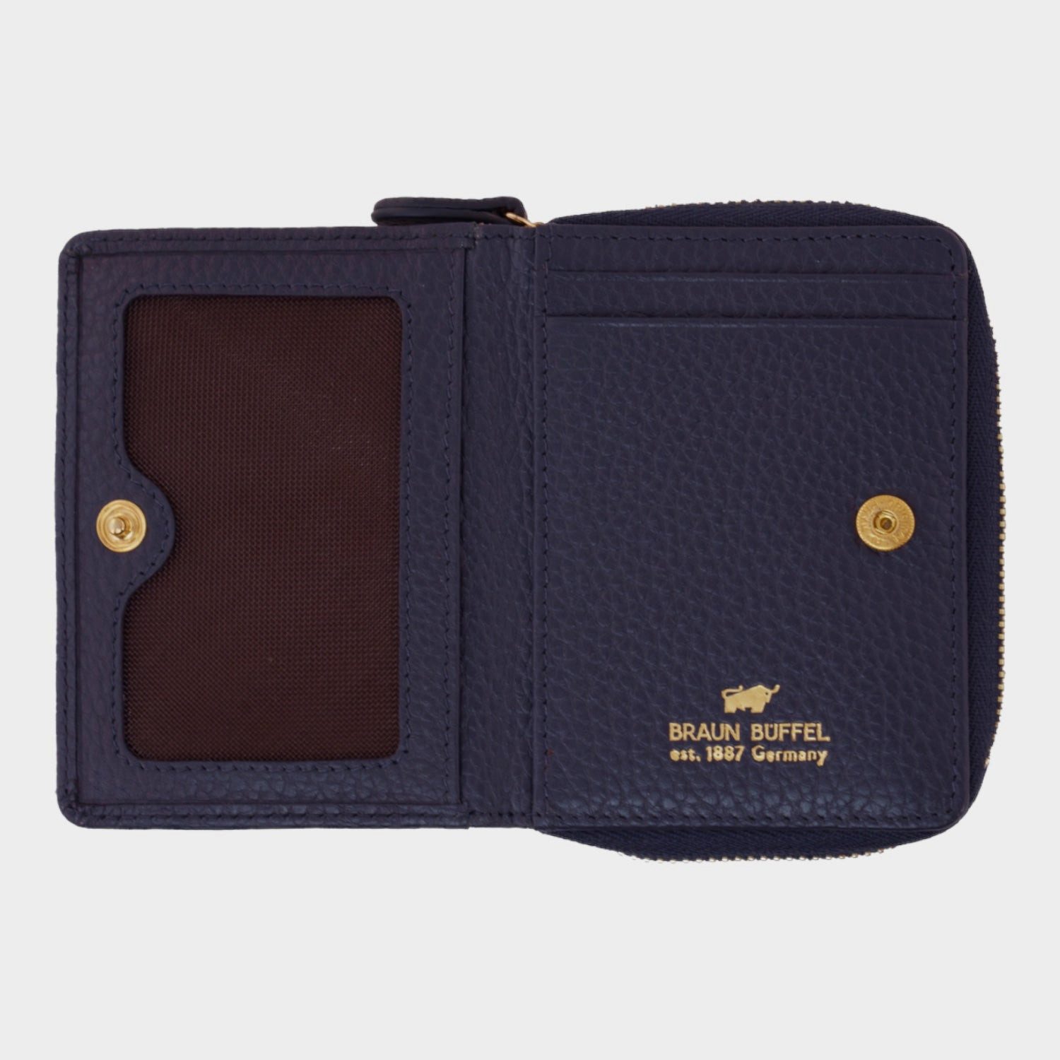 Braun Büffel Mini Geldbörse ASTI Mini RV-Geldbörse 5CS navy günstig online kaufen