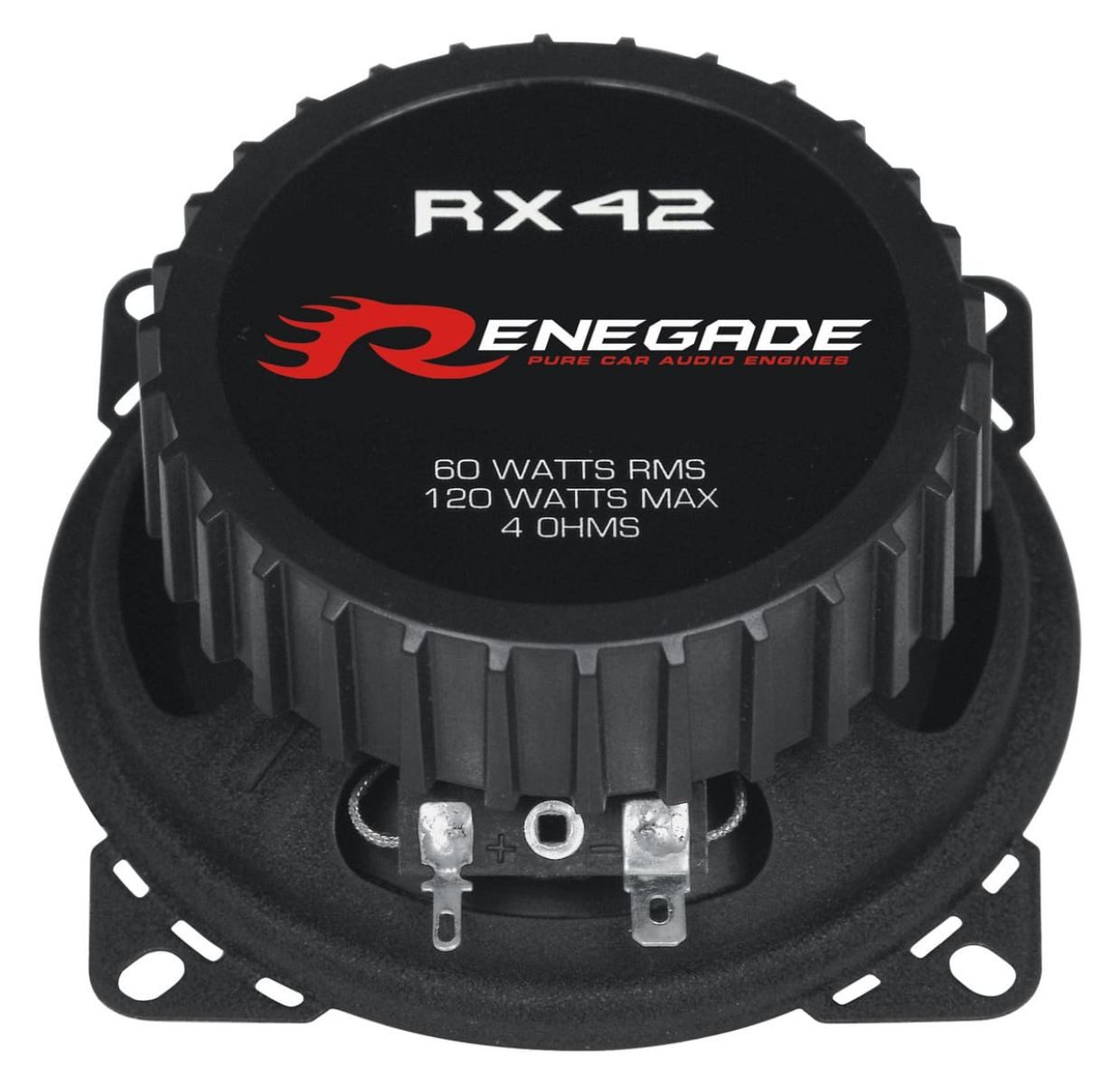Renegade RX-42 10cm Koax-System Lautsprecher Auto-Lautsprecher (60 W) – Bild 4 von 4