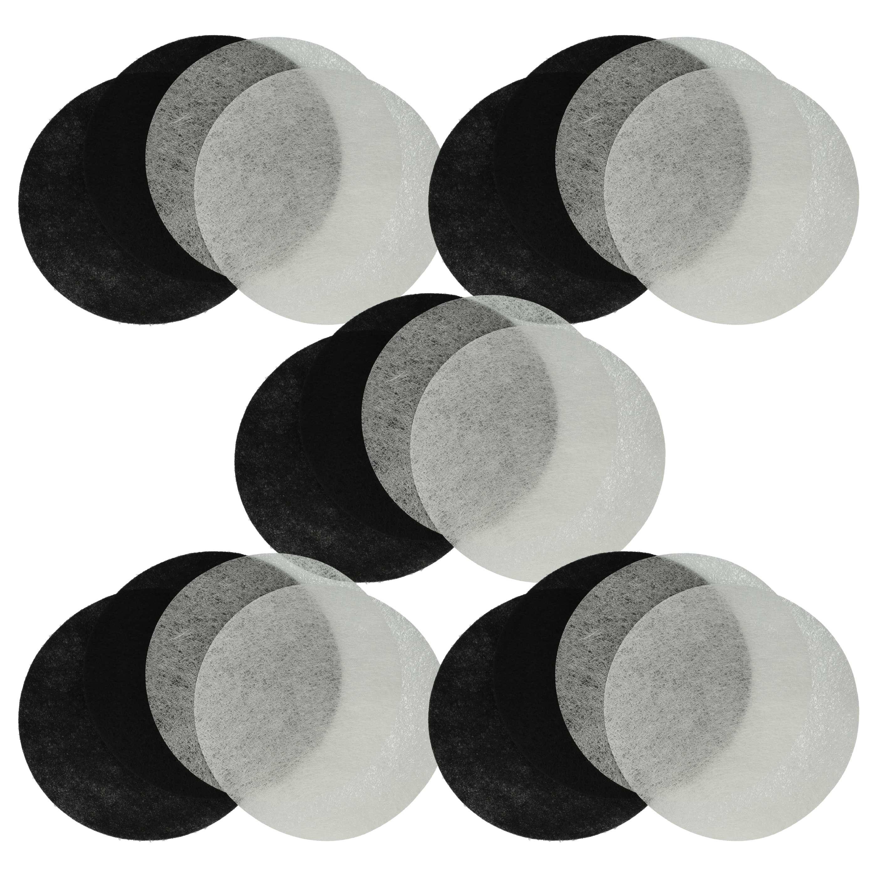 vhbw Filter-Set Ersatz für Moulinex AD-5 für Fritteuse, Zubehör für Moulinex AD-5