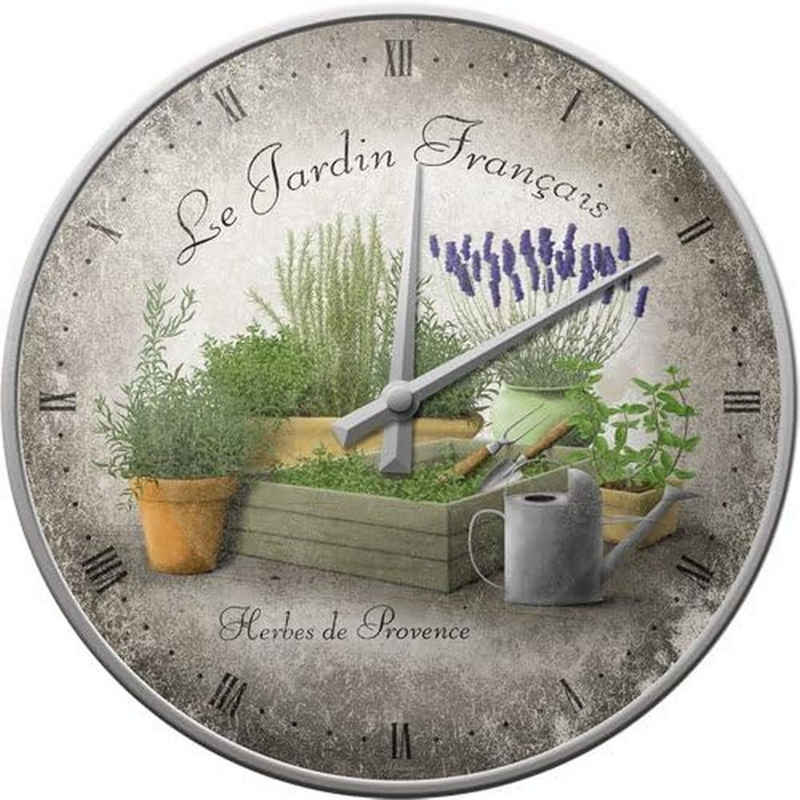 Nostalgic-Art Wanduhr Küchenuhr - Jardin Francias - Ø 31 cm