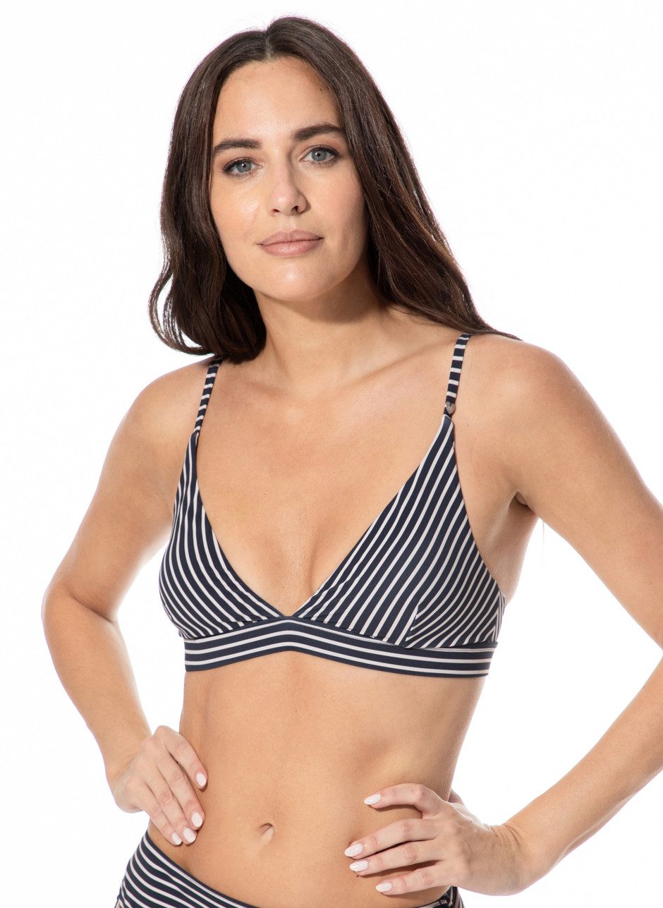 Short Stories Triangel-Bikini-Top SHORT STORIES 650578 Bikini Triangle Top neptun/stripes