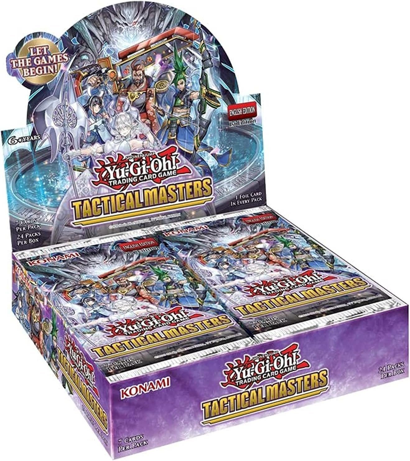Konami Sammelkarte YuGiOh! - Tactical Masters Booster Display - Englisch / 1st Edition
