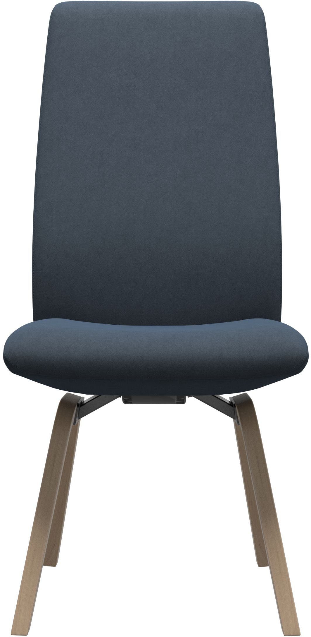 L, Eiche natur Back, Polsterstuhl High schräggestellten Größe Beinen Stressless® mit in Laurel,