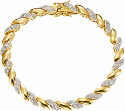 Firetti Armband Schmuck Geschenk Silber 925 Armschmuck Armkette, zu Kleid, Shirt, Jeans, Sneaker! Anlass Geburtstag Weihnachten