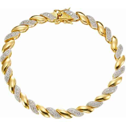 Firetti Armband Schmuck Geschenk Silber 925 Armschmuck Armkette, mit Diamanten