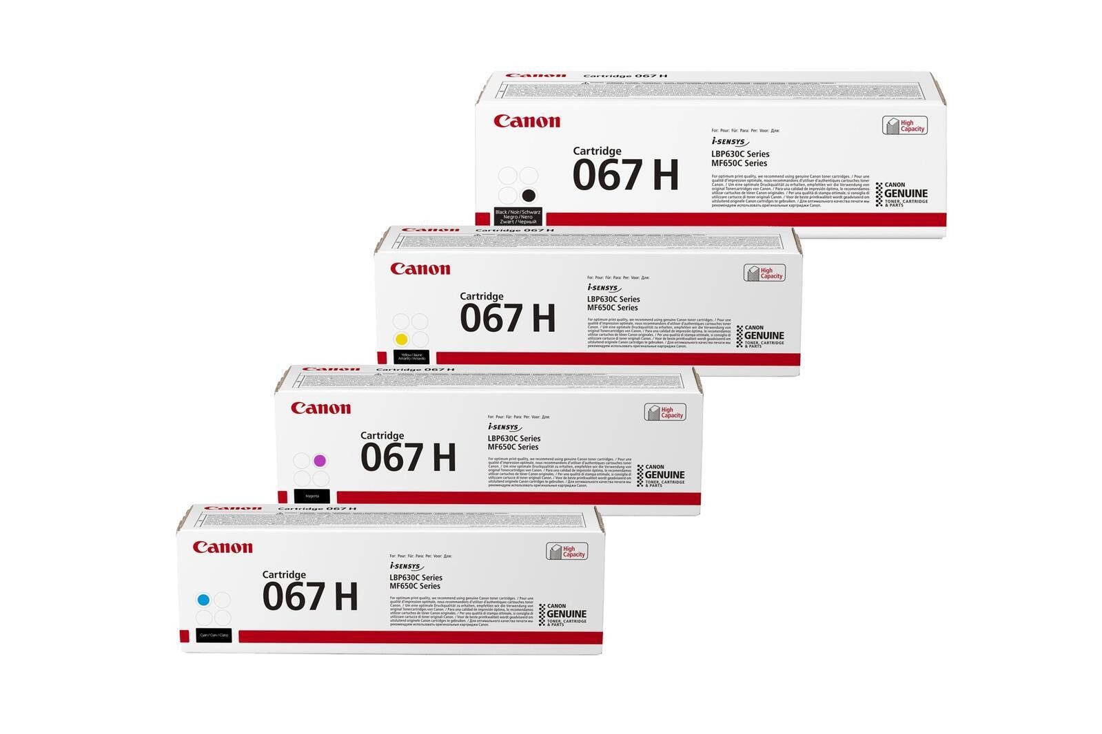 Canon Tonerkartusche Canon 067H Toner 4er Multipack