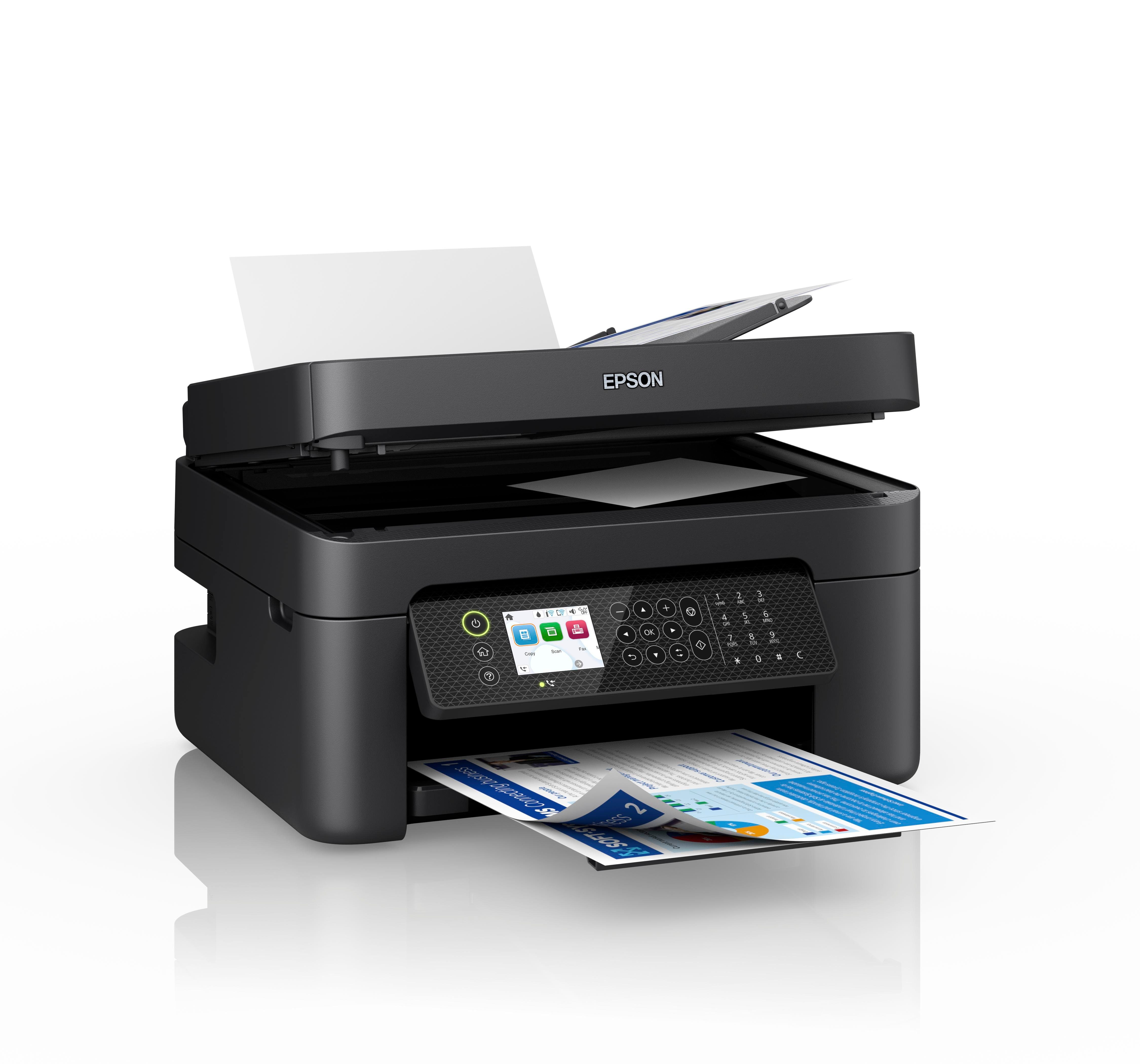 Epson WorkForce WF-2950DWF Multifunktionsdrucker, (WLAN (Wi-Fi), WiFi Direct, Tintenstrahldrucker, 4-in-1)