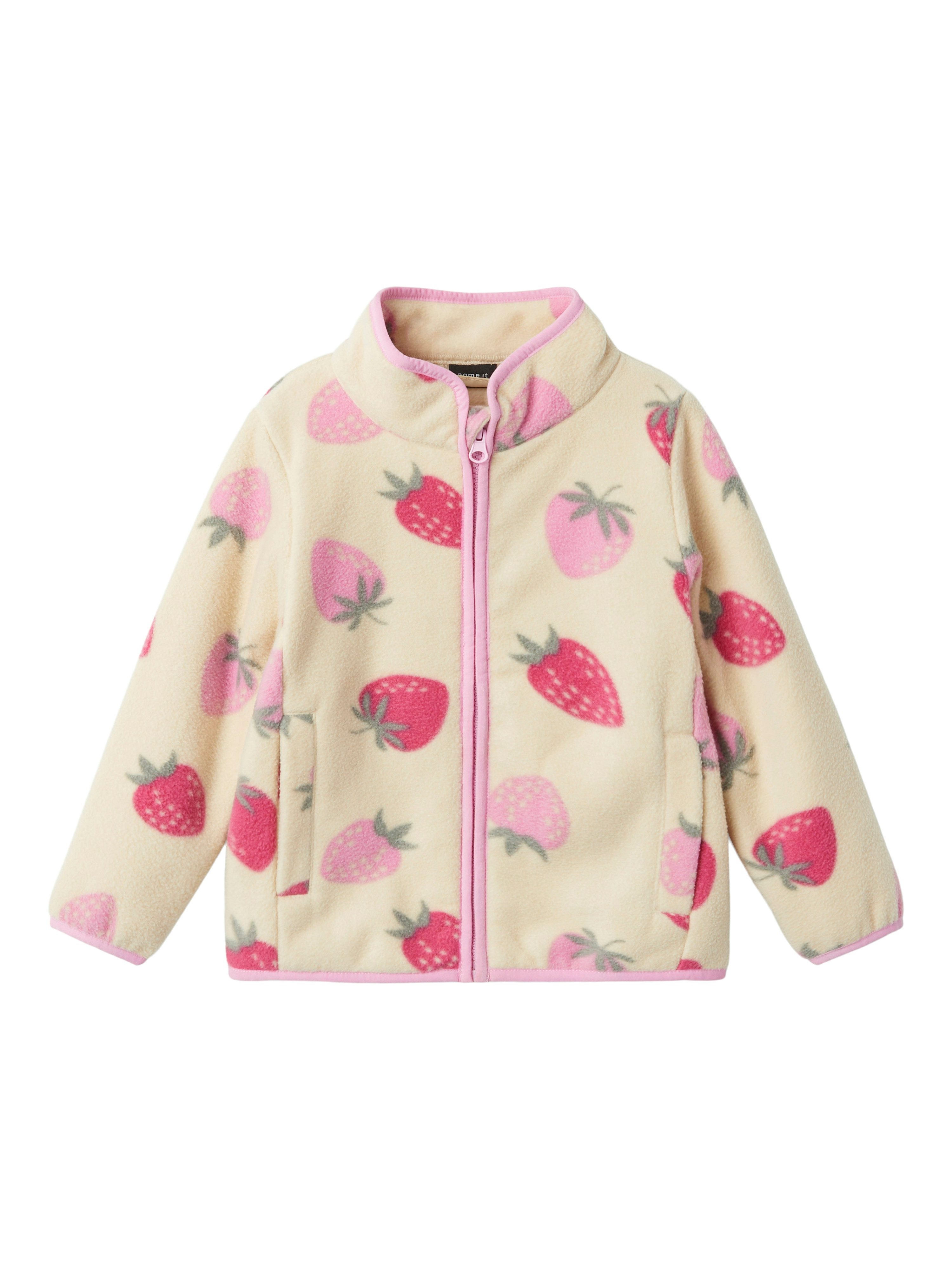 Outdoorjacke NMFMEEKO FLEECE JACKET BERRY
