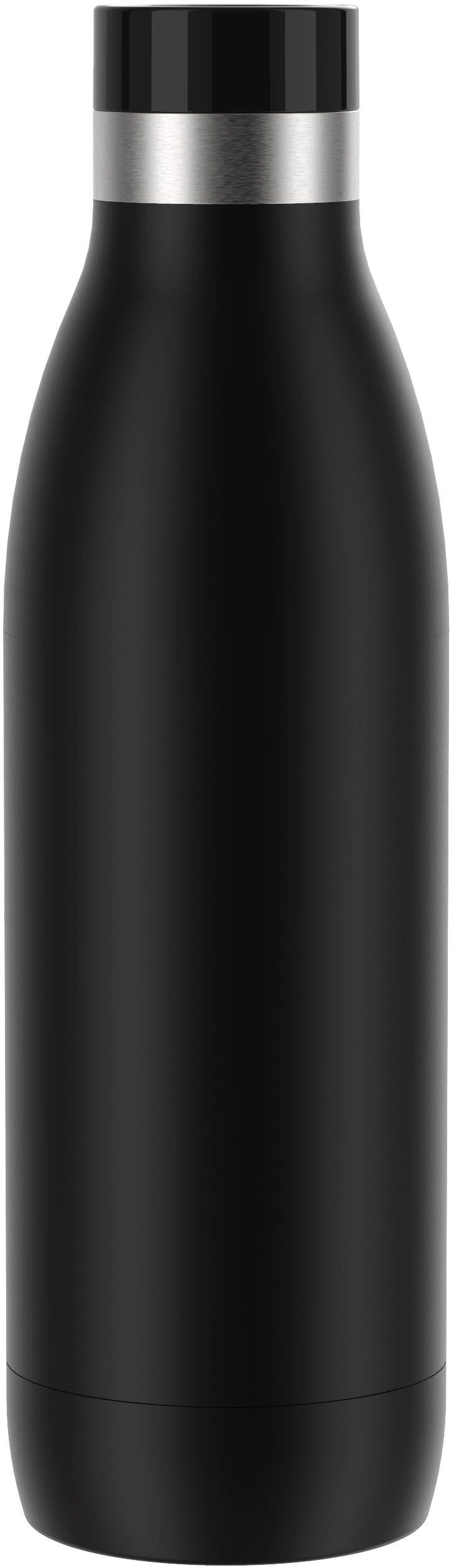 Emsa Isolierflasche Trinkflasche Bludrop, Edelstahl, Quick-Press Deckel, 360° Trinkgenuss, 12h warm/24h kühl